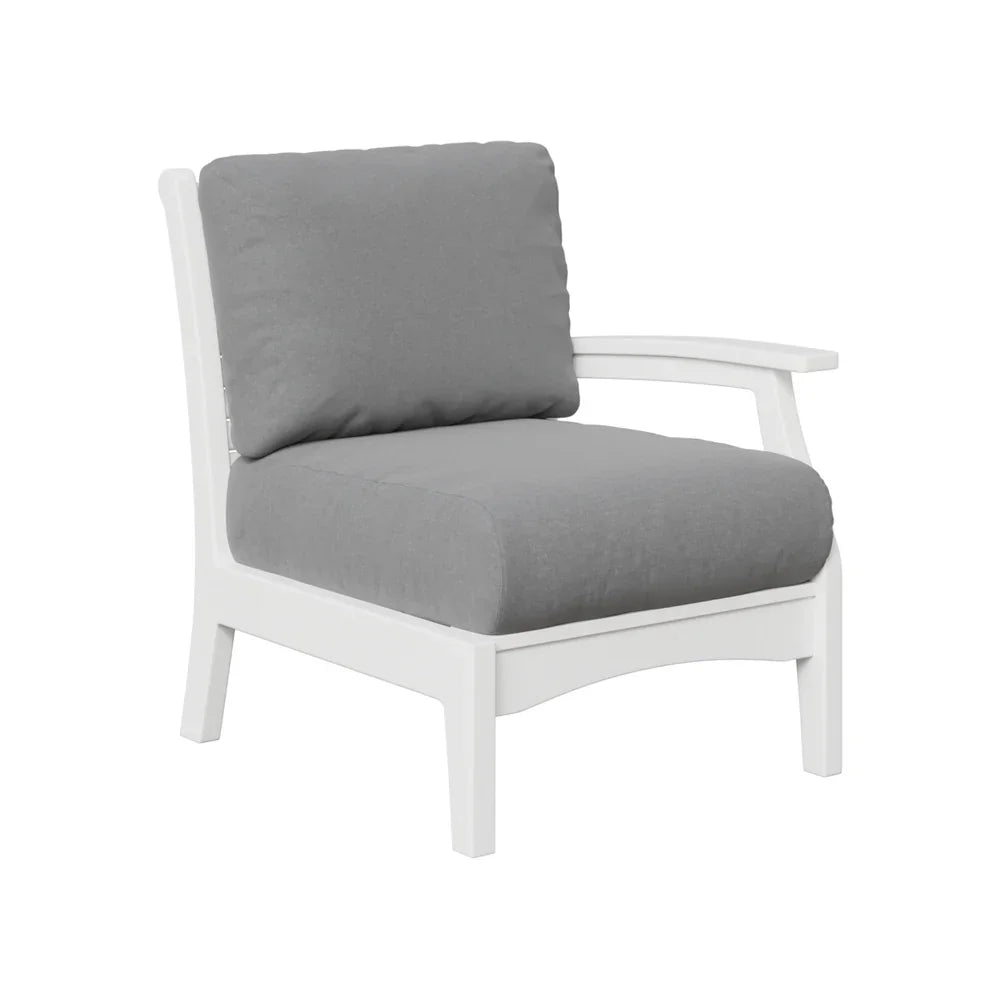 Classic Terrace Left Arm Sectional Club Chair