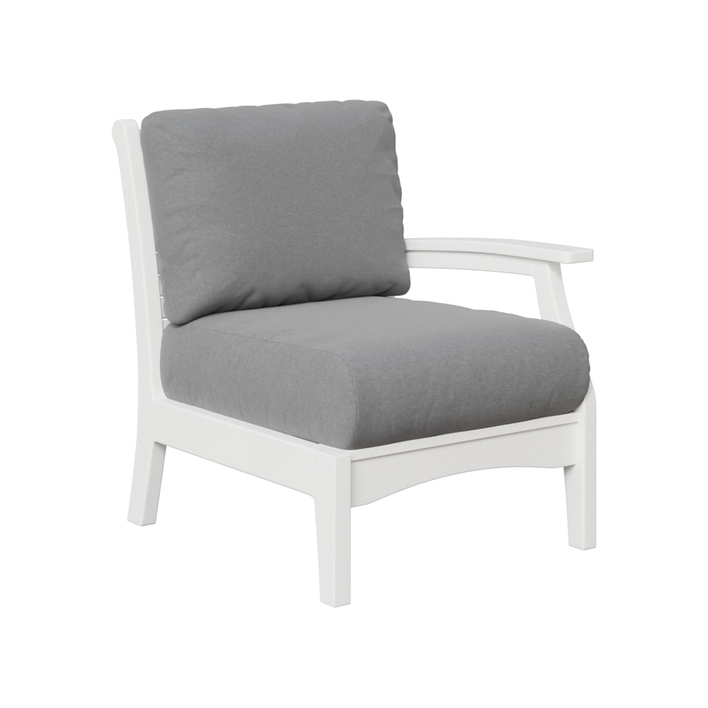 Classic Terrace Left Arm Sectional Club Chair