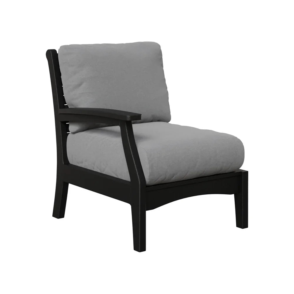 Classic Terrace Right Arm Sectional Club Chair