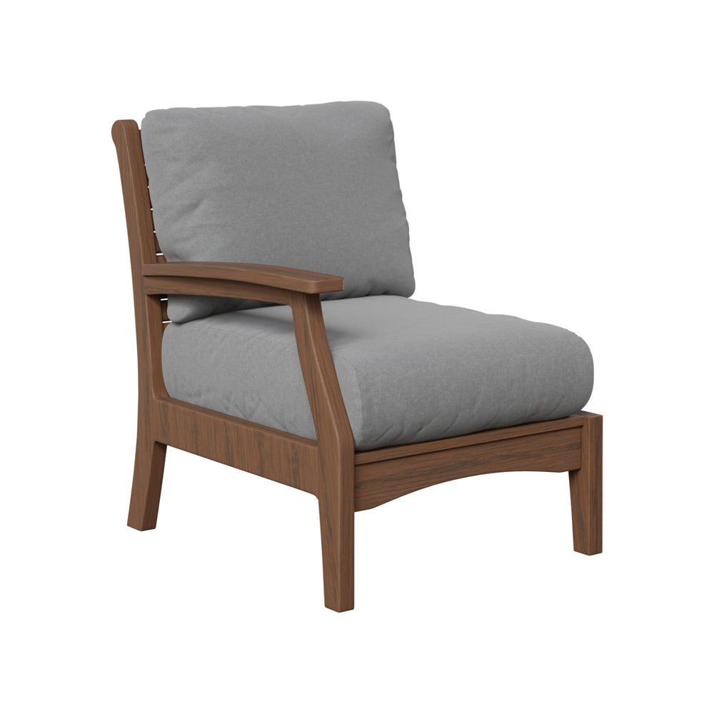 Classic Terrace Right Arm Sectional Club Chair