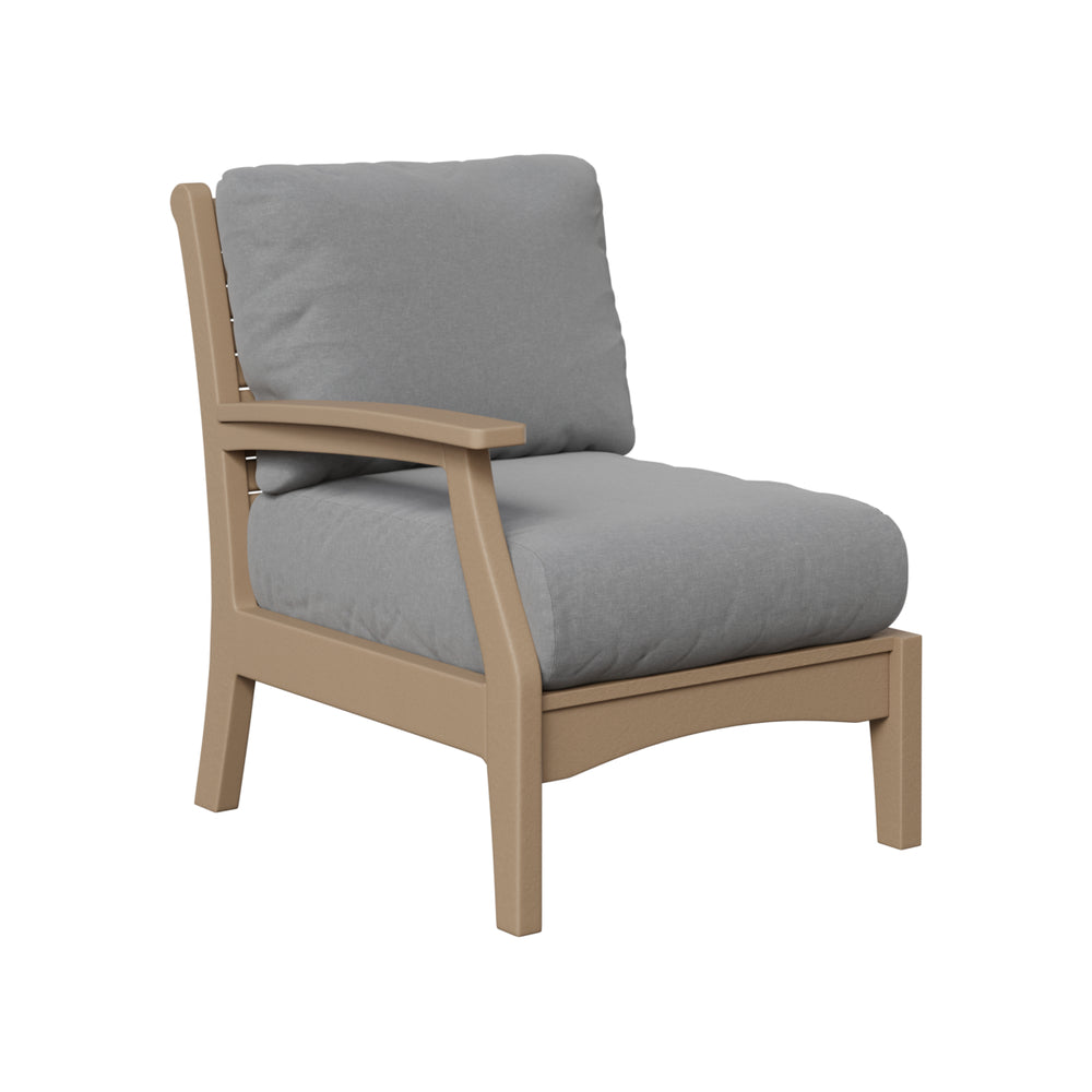Classic Terrace Right Arm Sectional Club Chair
