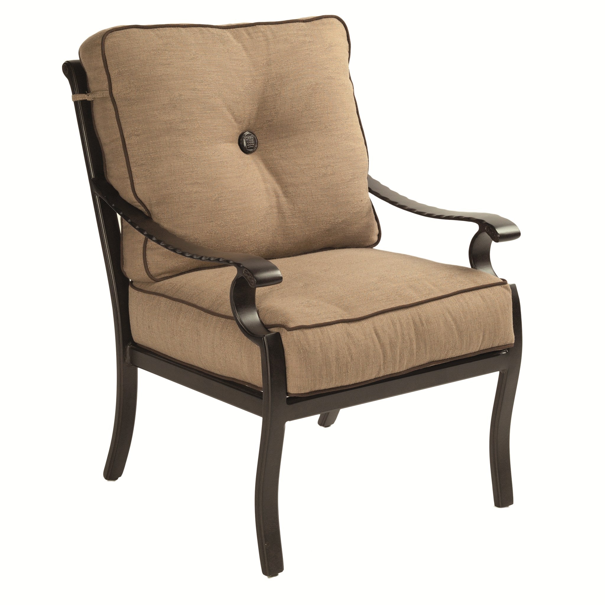 Monterey Cushioned Dining Arm Chair