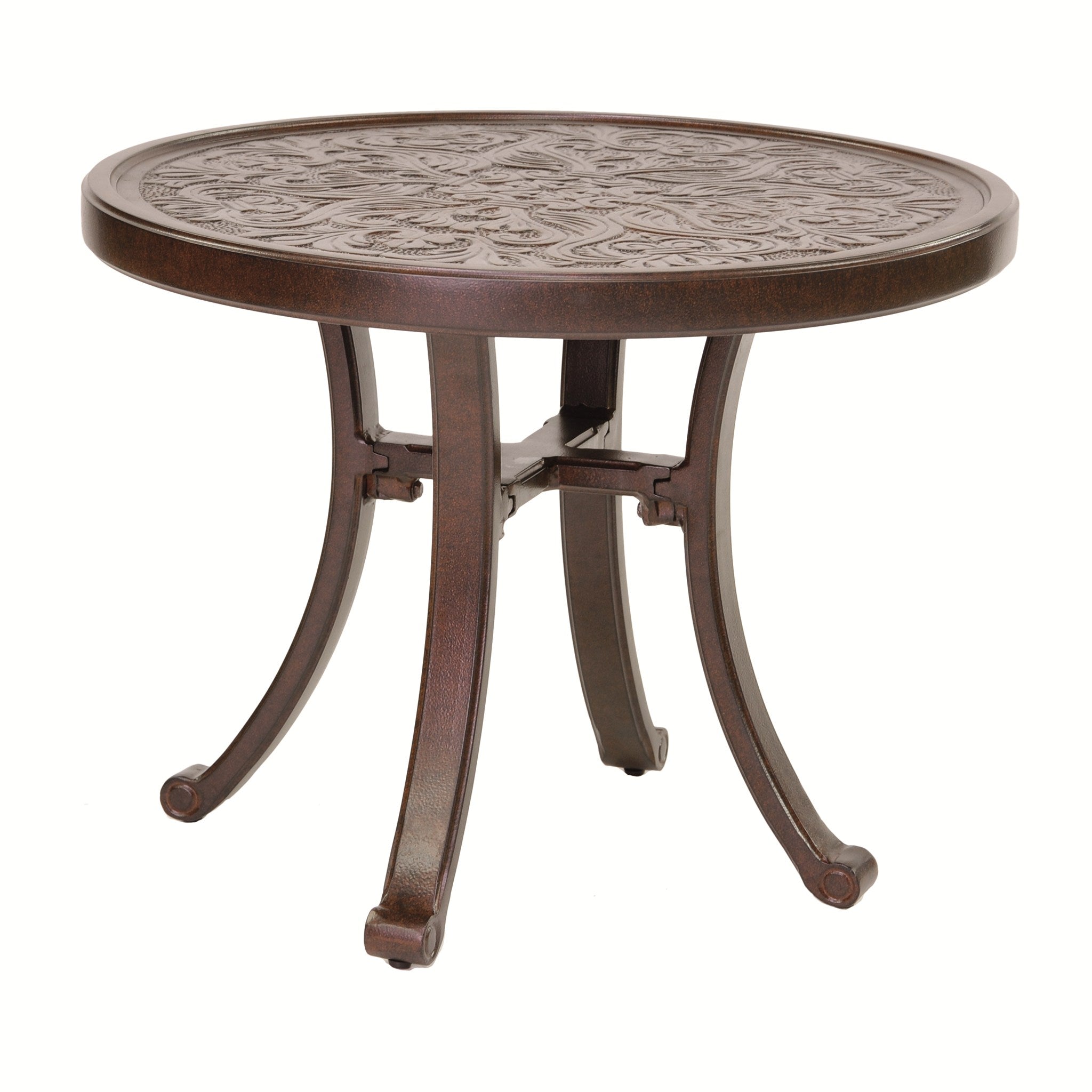 Vintage 24" Round Side Table