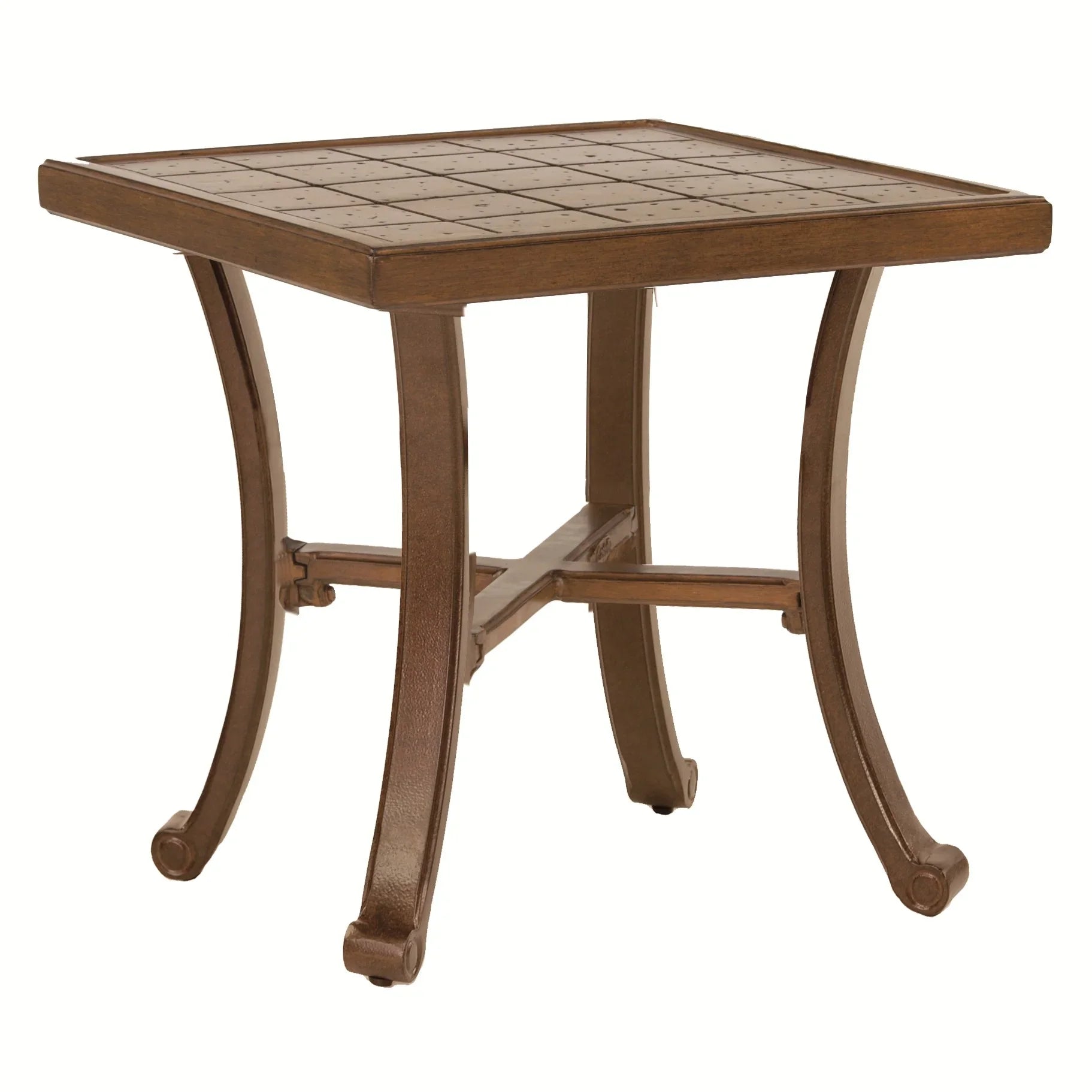 Vintage 20" Square Side Table