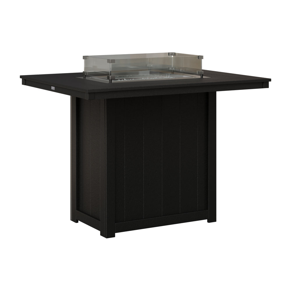 Donoma 42" x 54" Rectangular Bar Fire Table view 3