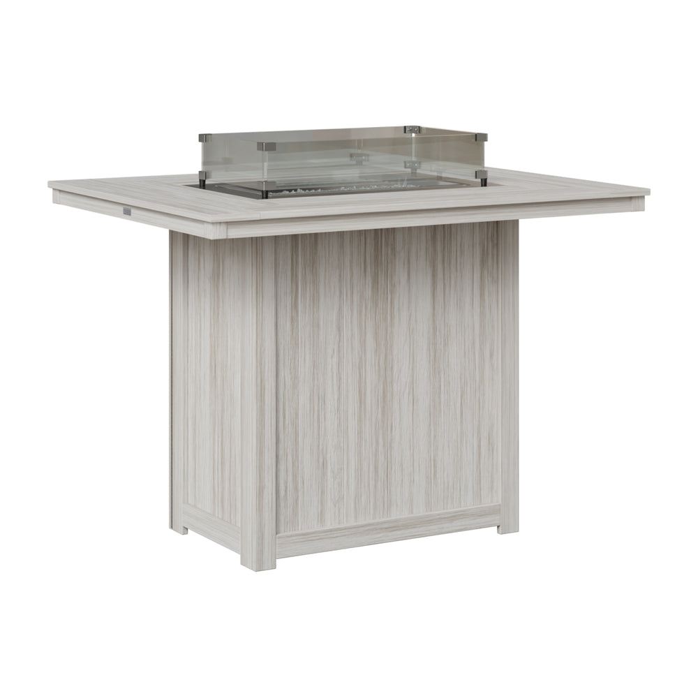 Donoma 42" x 54" Rectangular Bar Fire Table view 7
