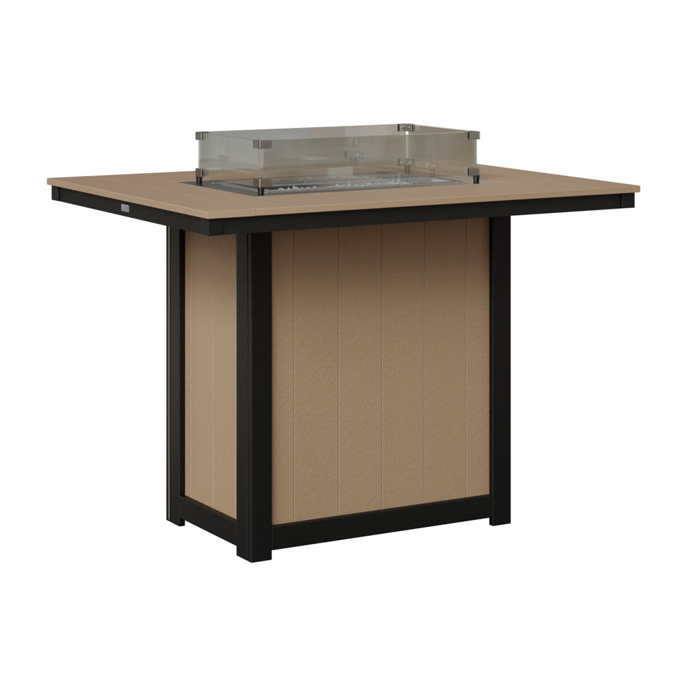 Donoma 42" x 54" Rectangular Bar Fire Table view 10