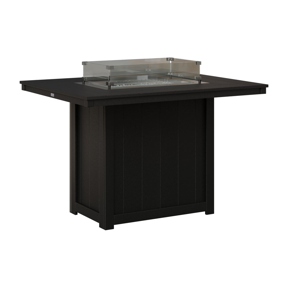 Donoma 42" x 54" Rectangular Counter Fire Table view 3