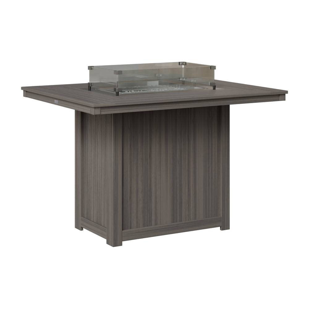 Donoma 42" x 54" Rectangular Counter Fire Table view 6