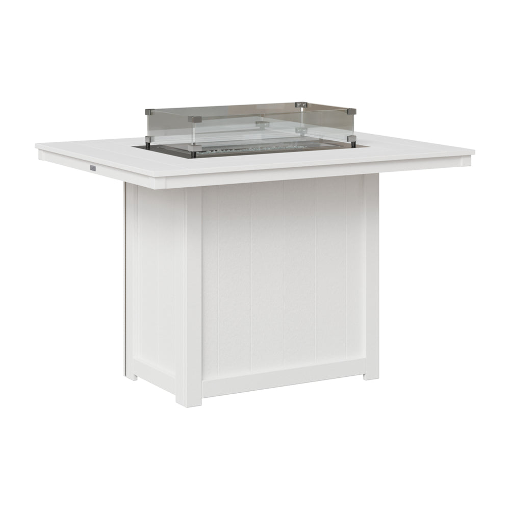 Donoma 42" x 54" Rectangular Counter Fire Table view 9