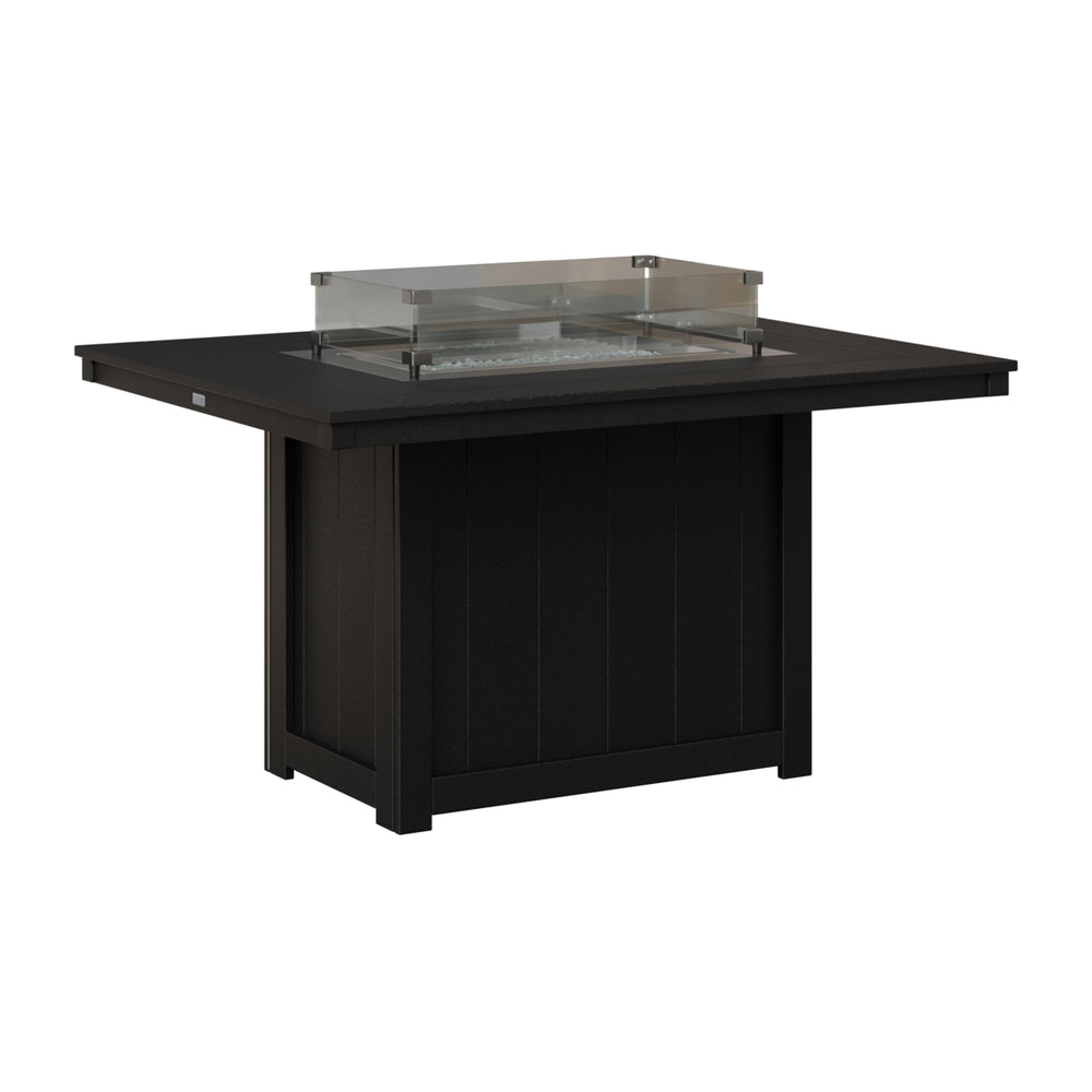Donoma 42" x 54" Rectangular Dining Fire Table view 3