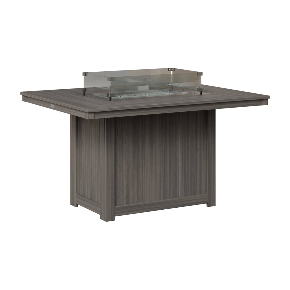 Donoma 42" x 54" Rectangular Dining Fire Table view 6