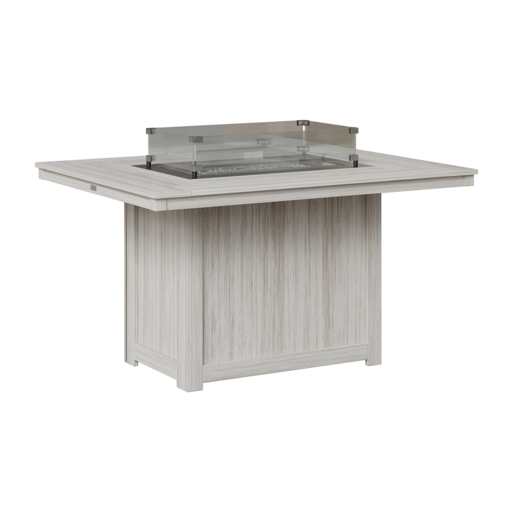 Donoma 42" x 54" Rectangular Dining Fire Table view 7