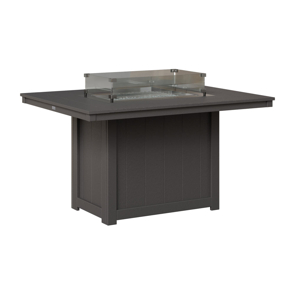 Donoma 42" x 54" Rectangular Dining Fire Table view 8
