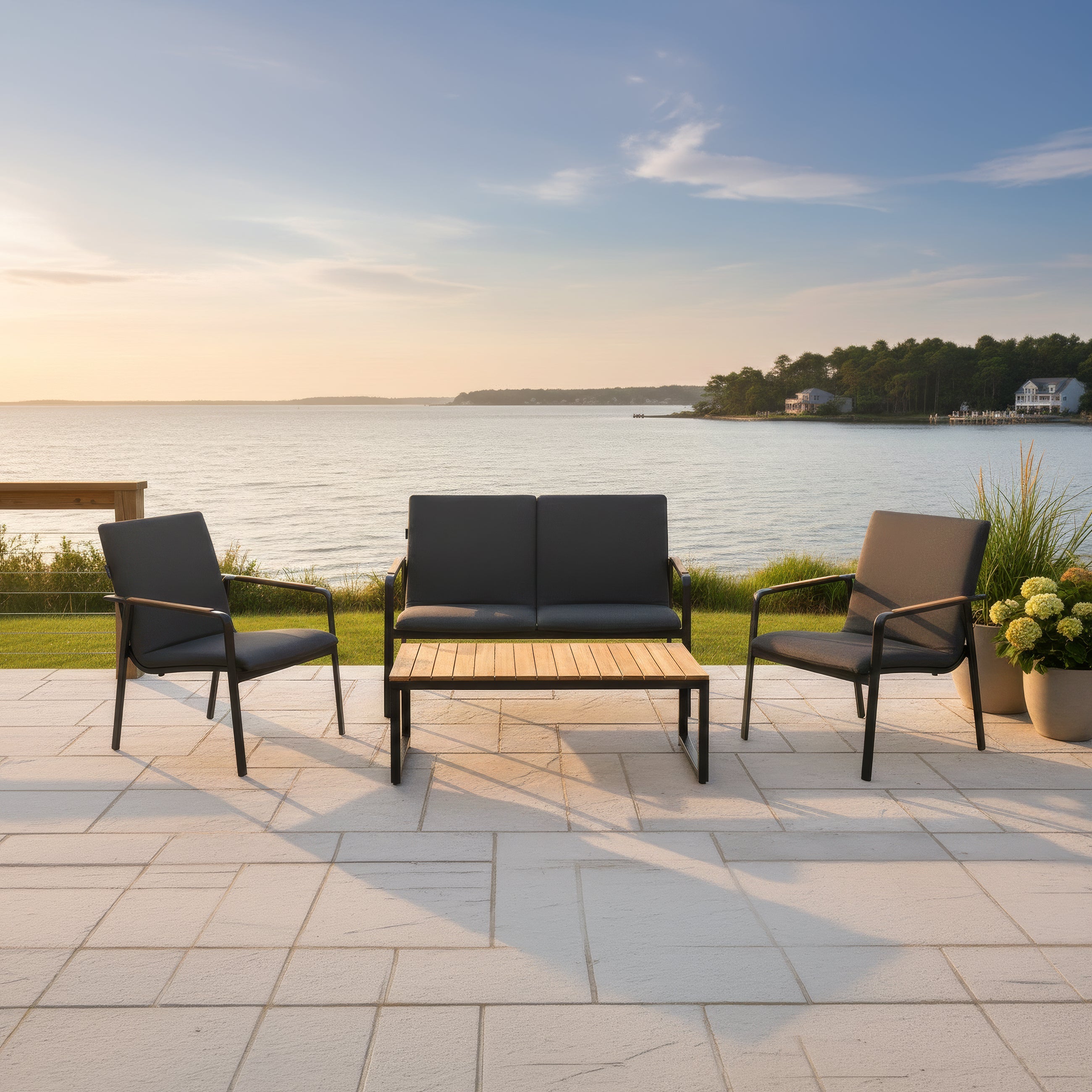 Diamond 4-Piece Lounge Set
