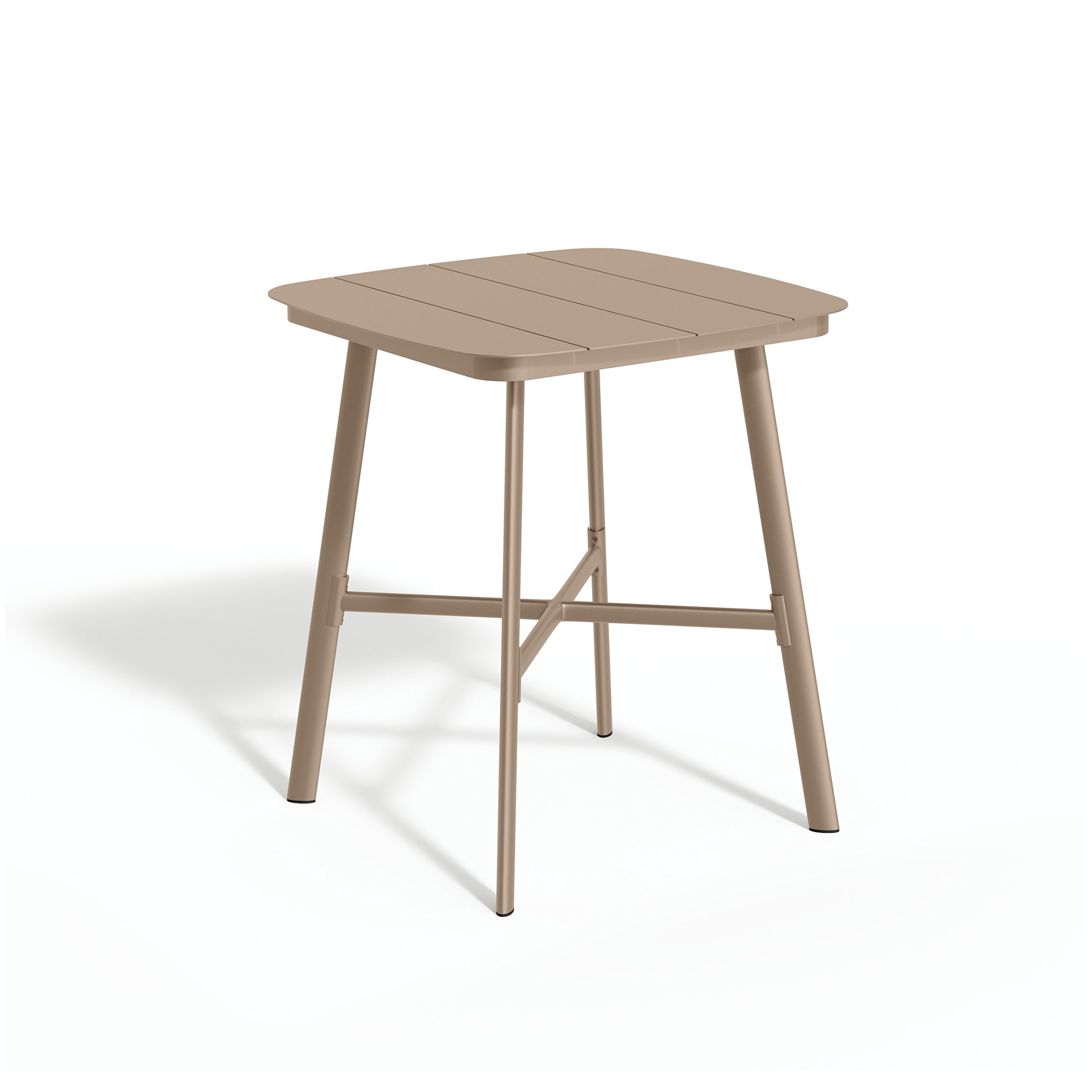 Eiland All-Aluminum 36" Square Bar/Counter Table by Oxford Garden