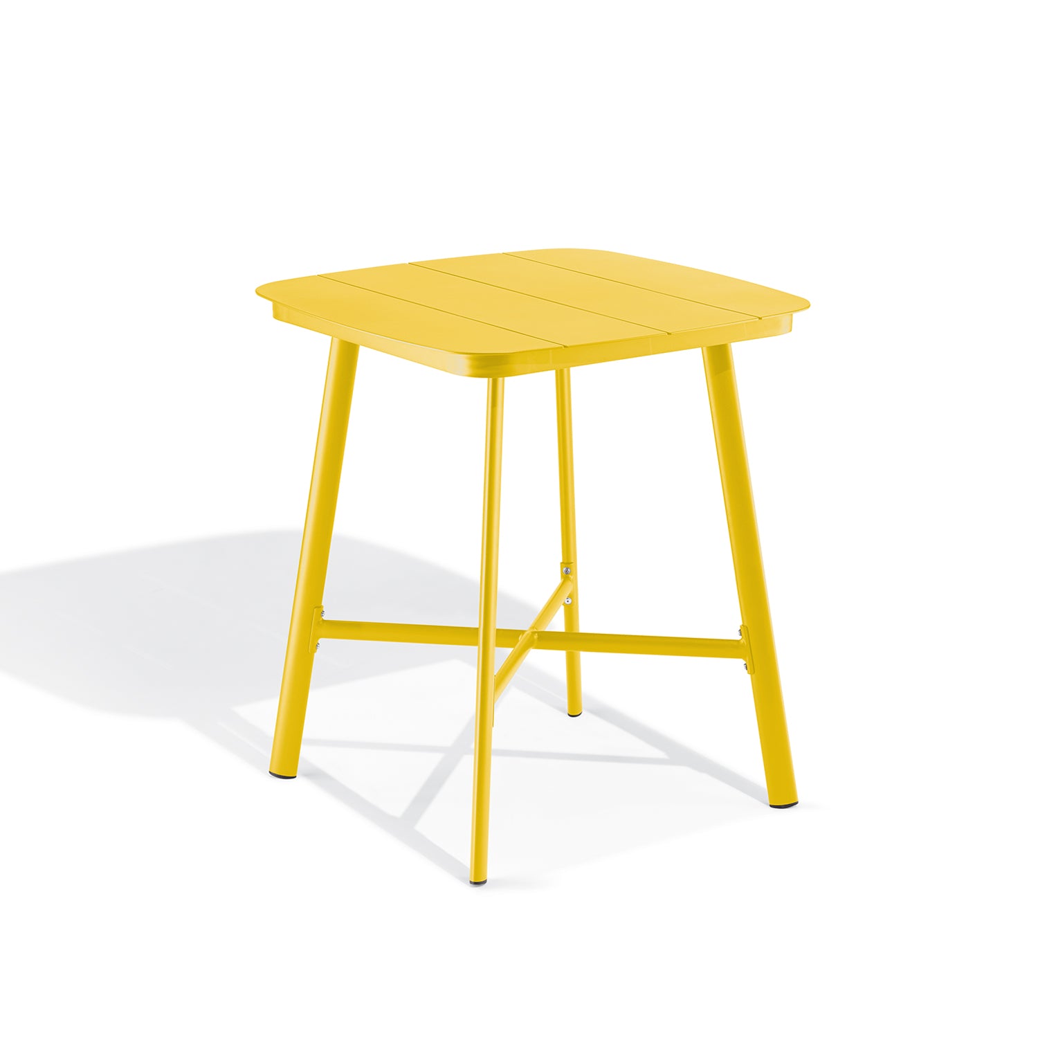 Eiland All-Aluminum 36" Square Bar/Counter Table by Oxford Garden