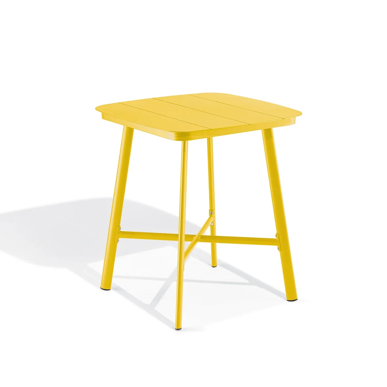 Eiland All-Aluminum 36" Square Bar/Counter Table by Oxford Garden