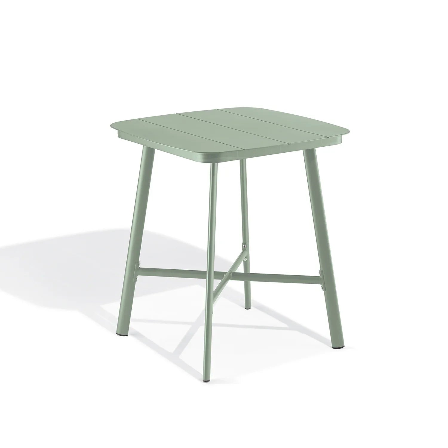 Eiland All-Aluminum 36" Square Bar/Counter Table by Oxford Garden