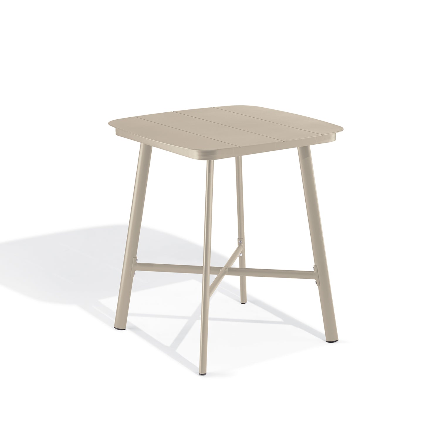Eiland All-Aluminum 36" Square Bar/Counter Table by Oxford Garden