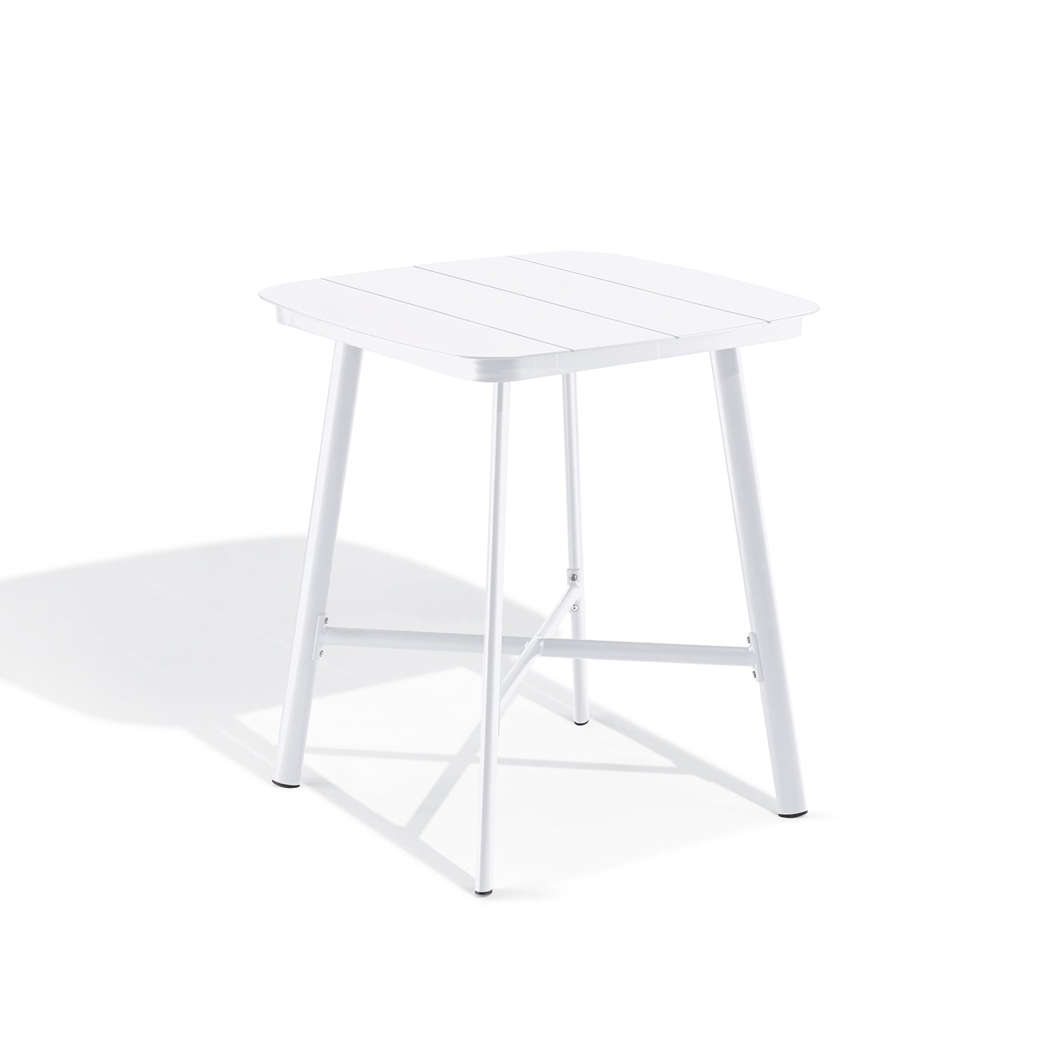 Eiland All-Aluminum 36" Square Bar/Counter Table by Oxford Garden