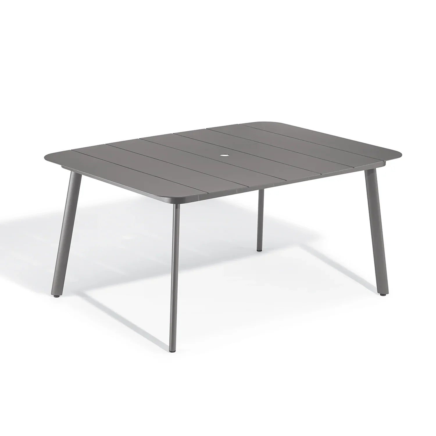 Eiland All-Aluminum 63" Rectangular Dining Table by Oxford Garden