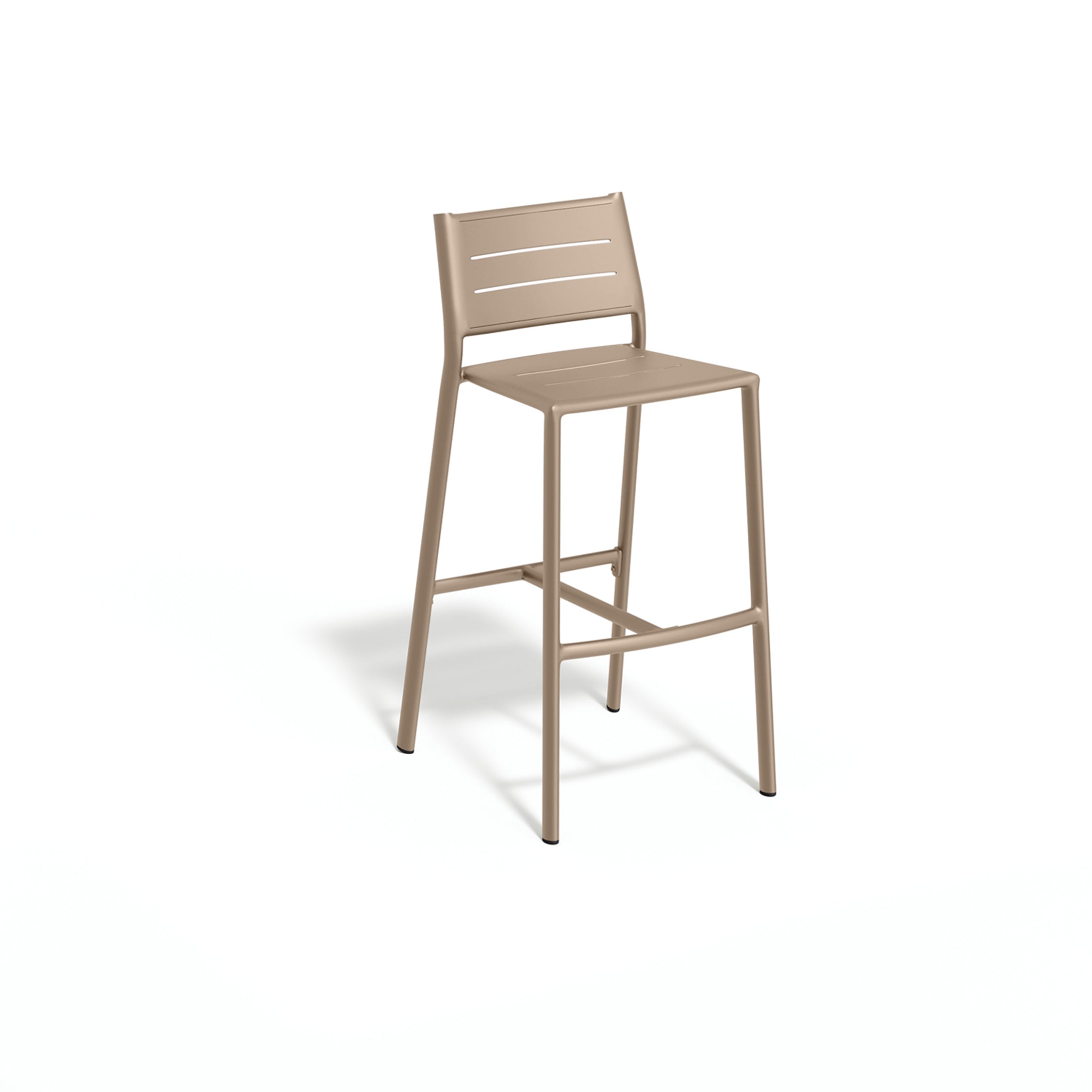 Eiland All-Aluminum Bar/Counter Chair by Oxford Garden