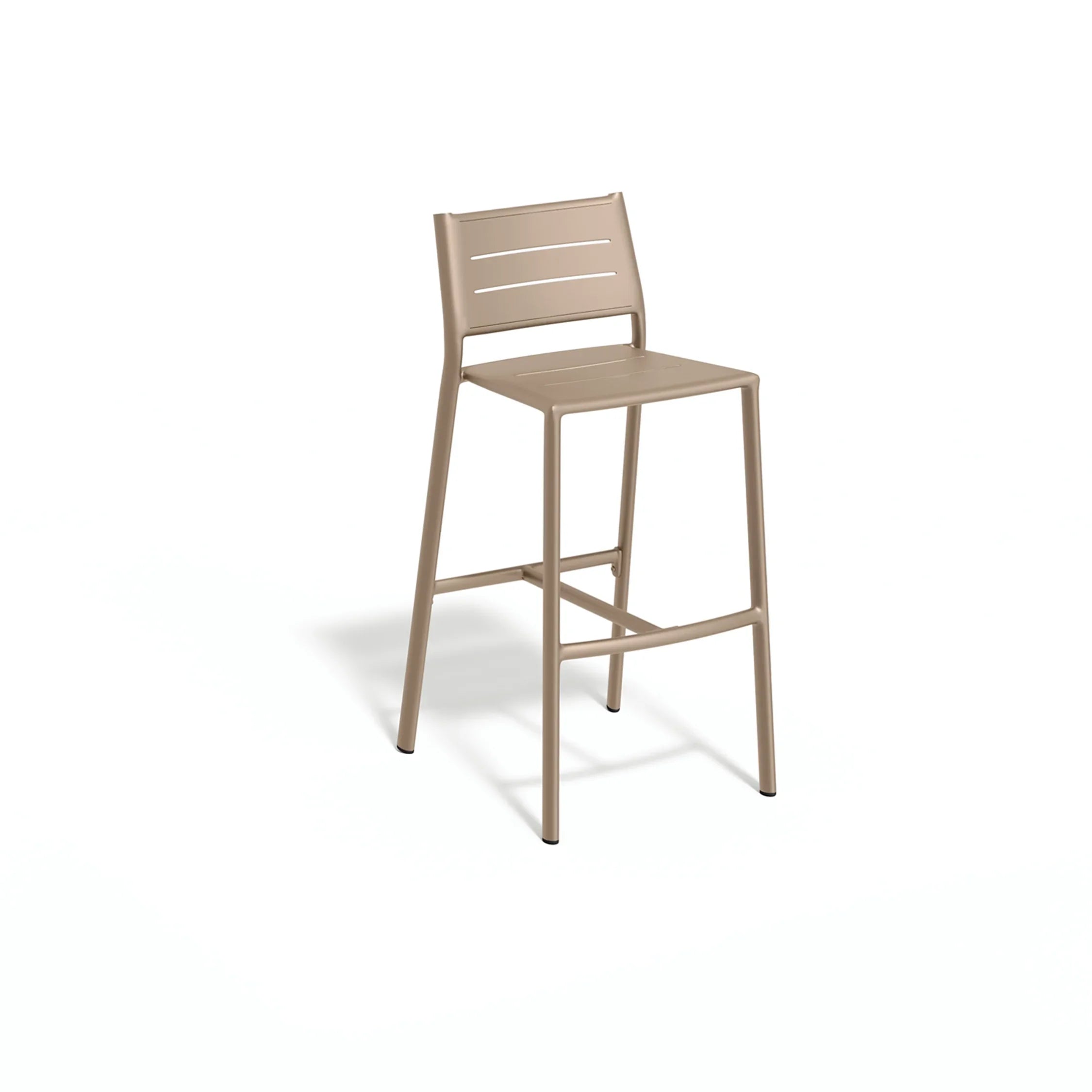 Eiland All-Aluminum Bar/Counter Chair by Oxford Garden