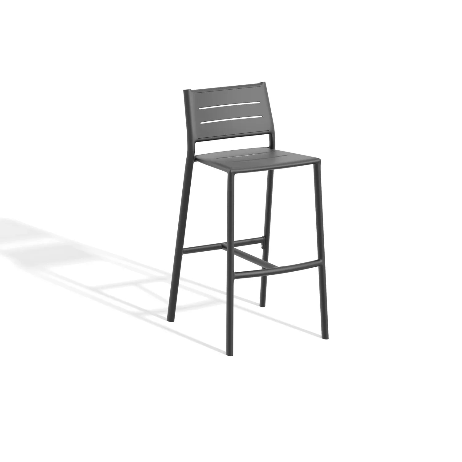 Eiland All-Aluminum Bar/Counter Chair by Oxford Garden