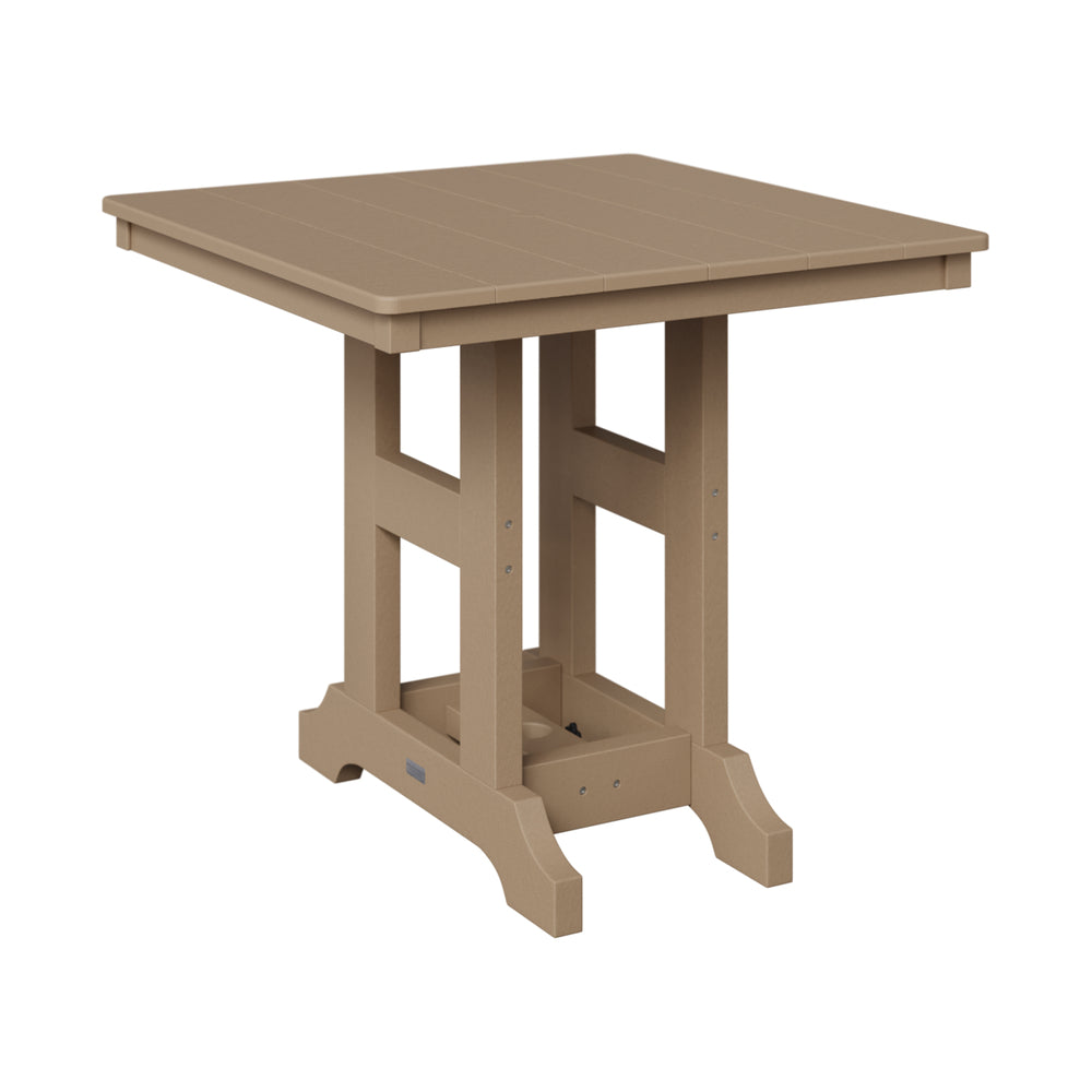 Garden Classic 33" Square Bistro Bar Table