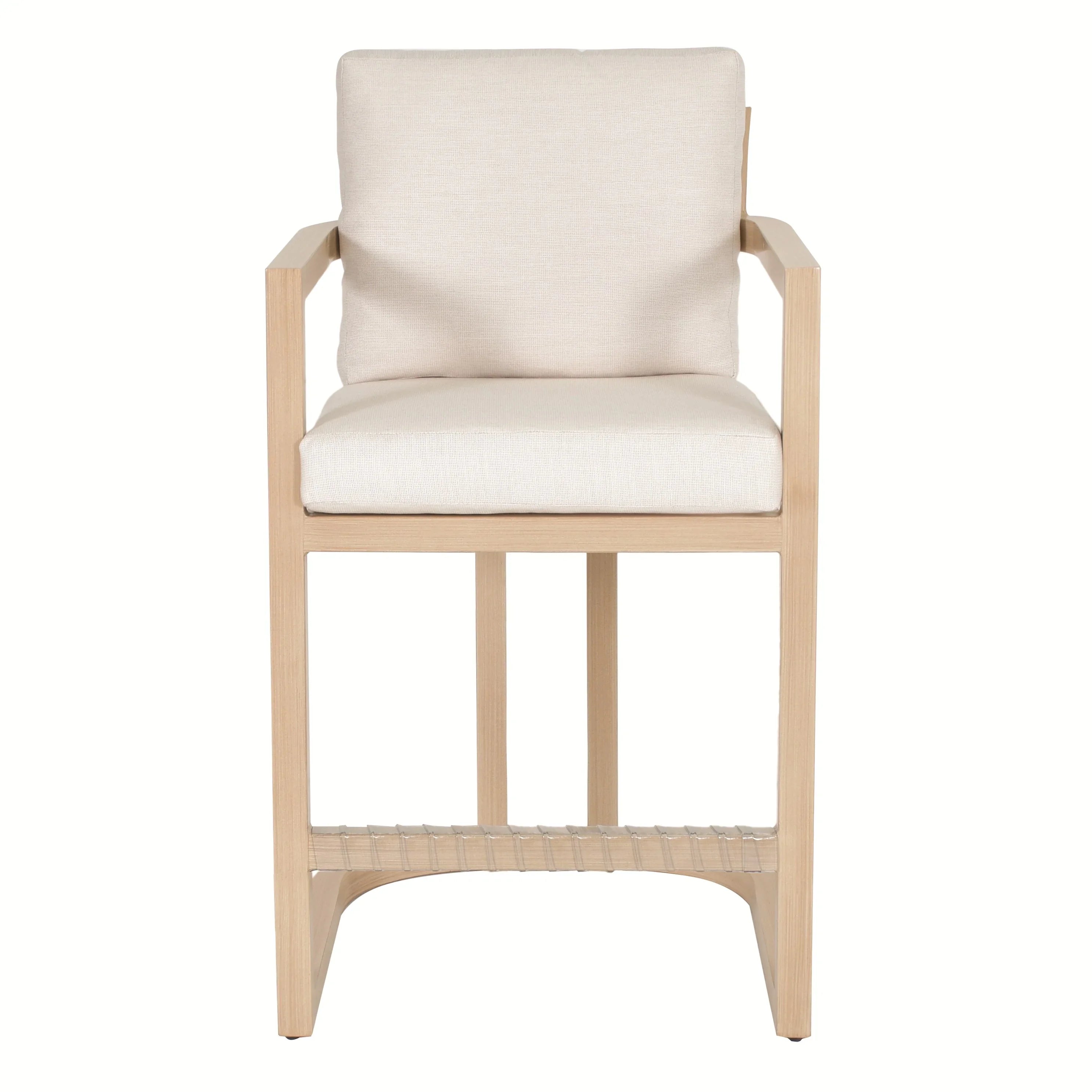 Gala Cushioned Counter Arm Chair