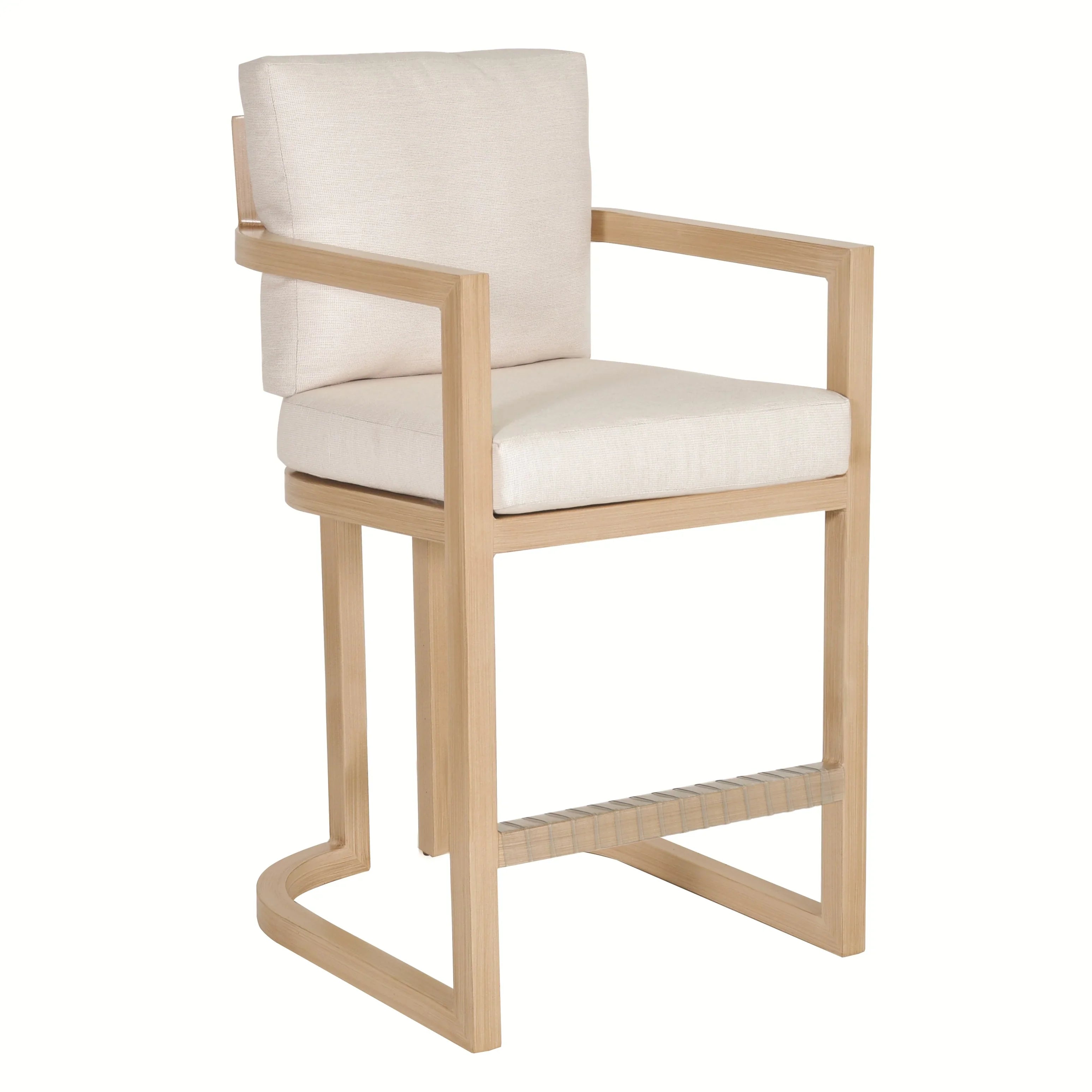 Gala Cushioned Counter Arm Chair