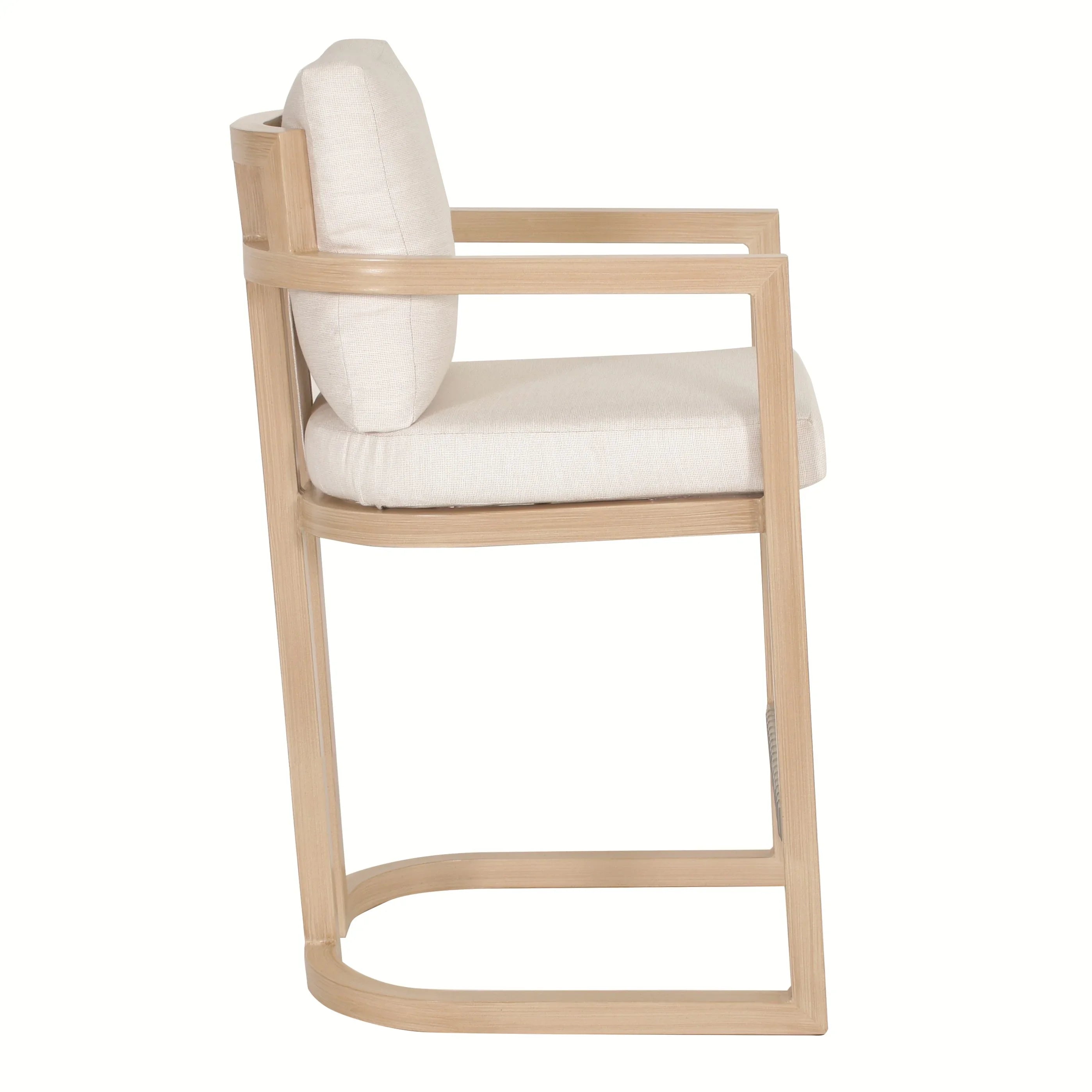Gala Cushioned Counter Arm Chair