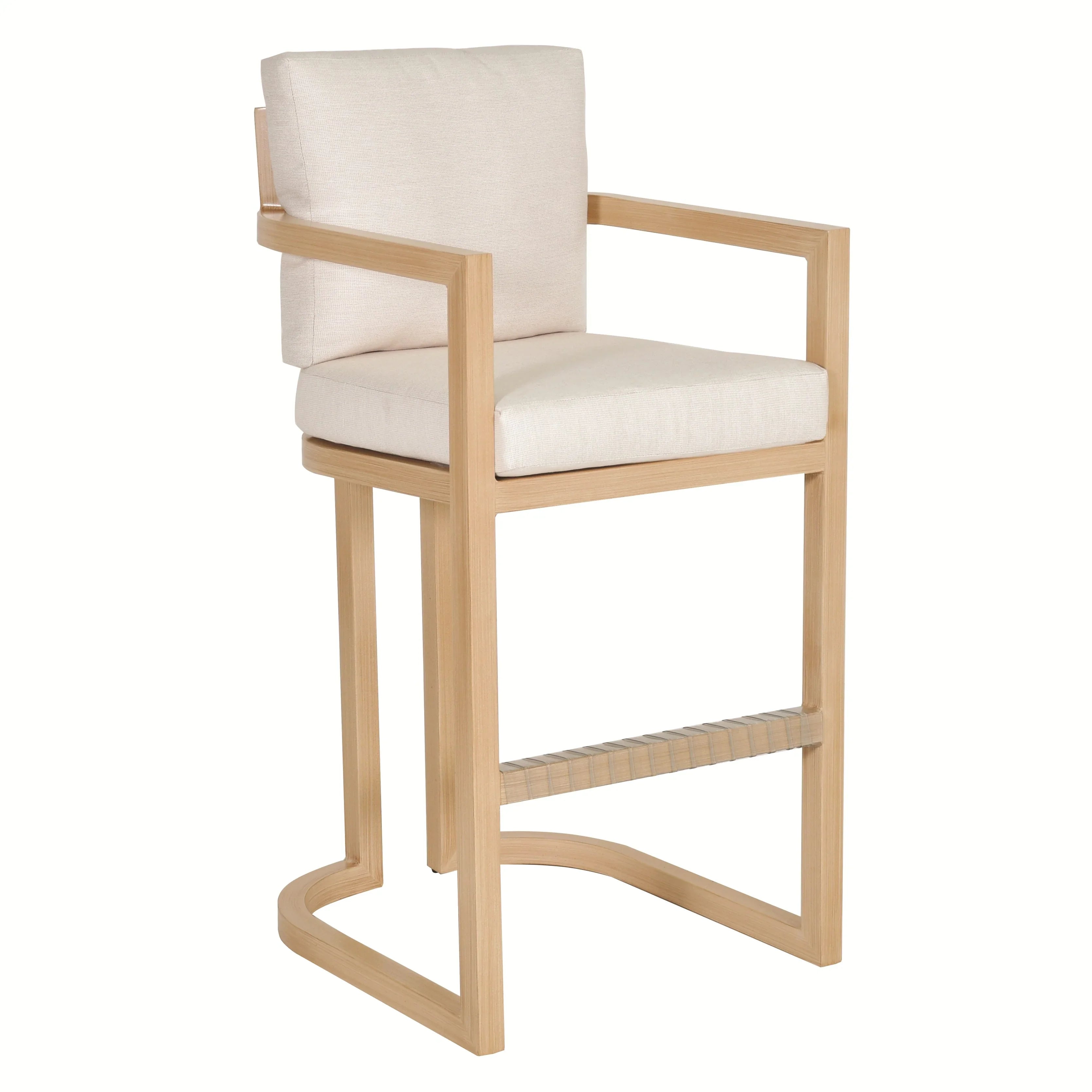 Gala Cushioned Bar Arm Chair