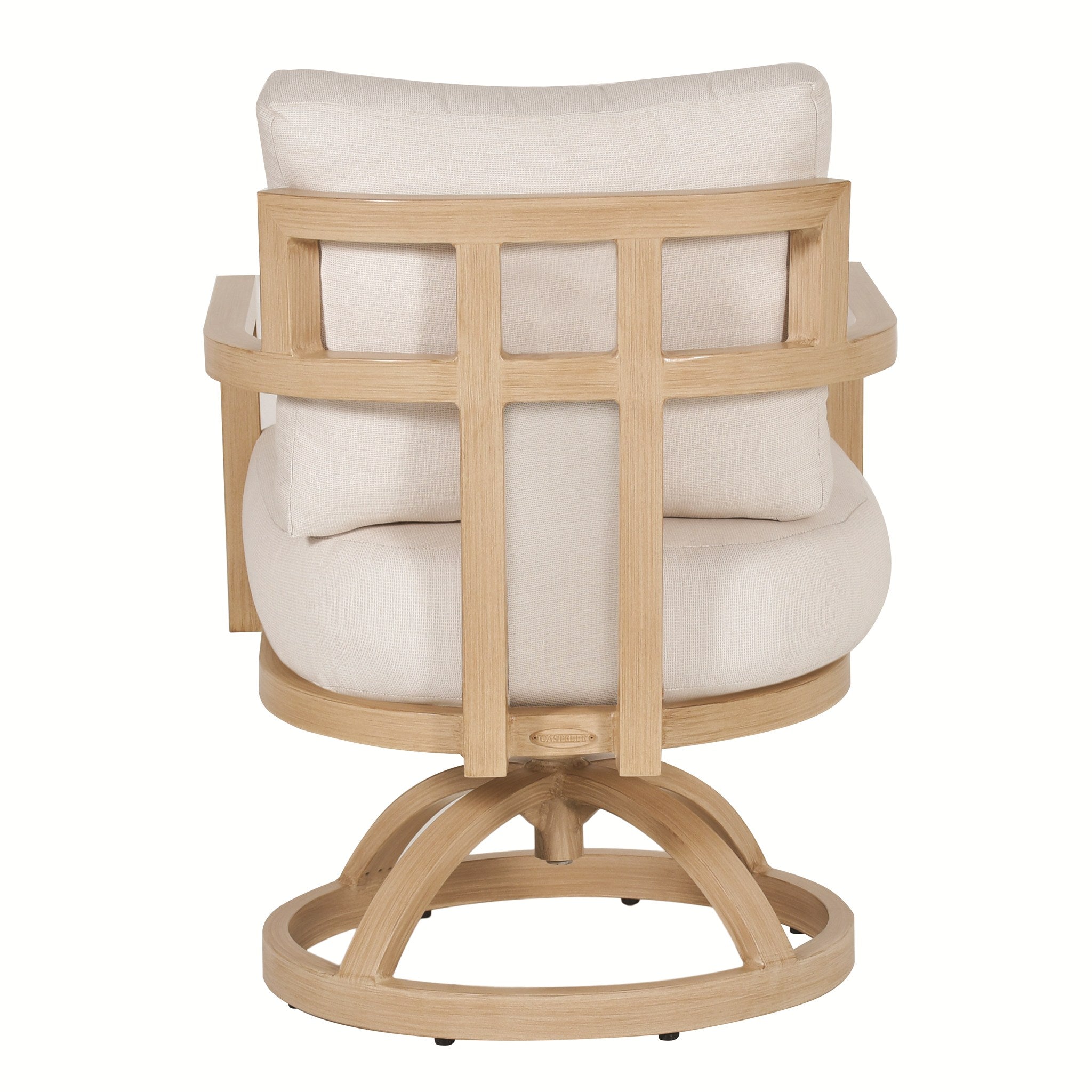 Gala Cushioned Dining Swivel Rocker