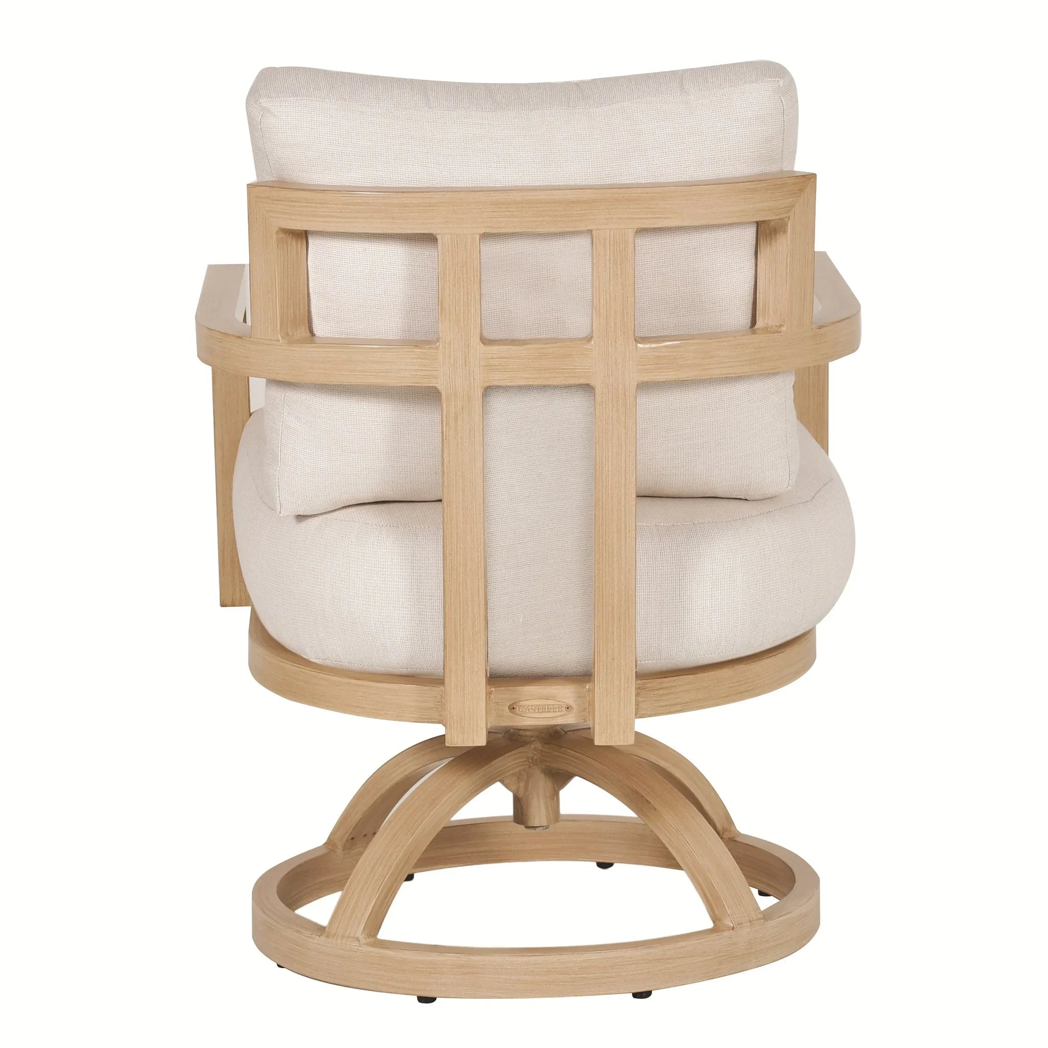 Gala Cushioned Dining Swivel Rocker