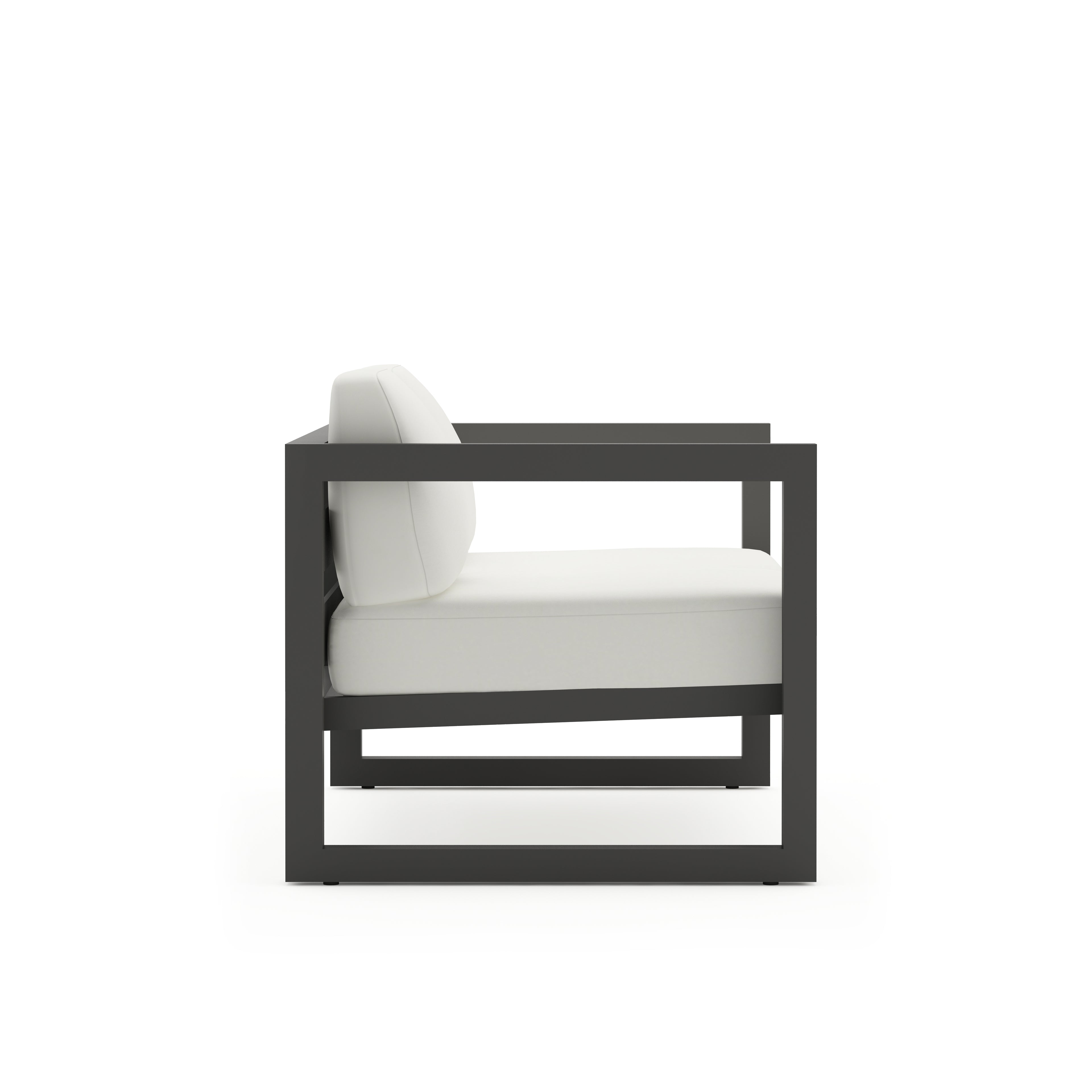 Avion Loveseat#Finish_Slate#Fabric_Canvas Natural