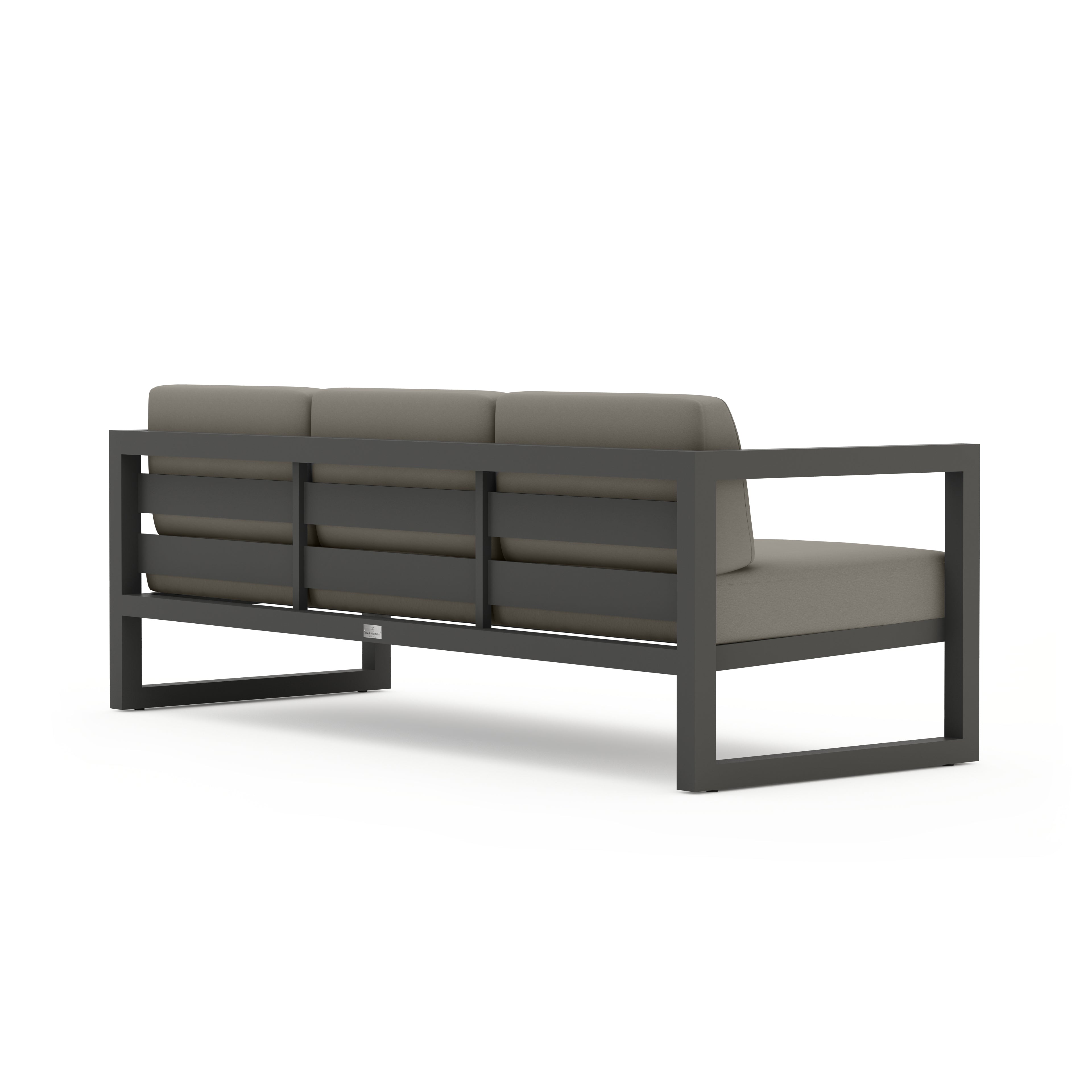 Avion Sofa#Finish_Slate#Fabric_Canvas Charcoal