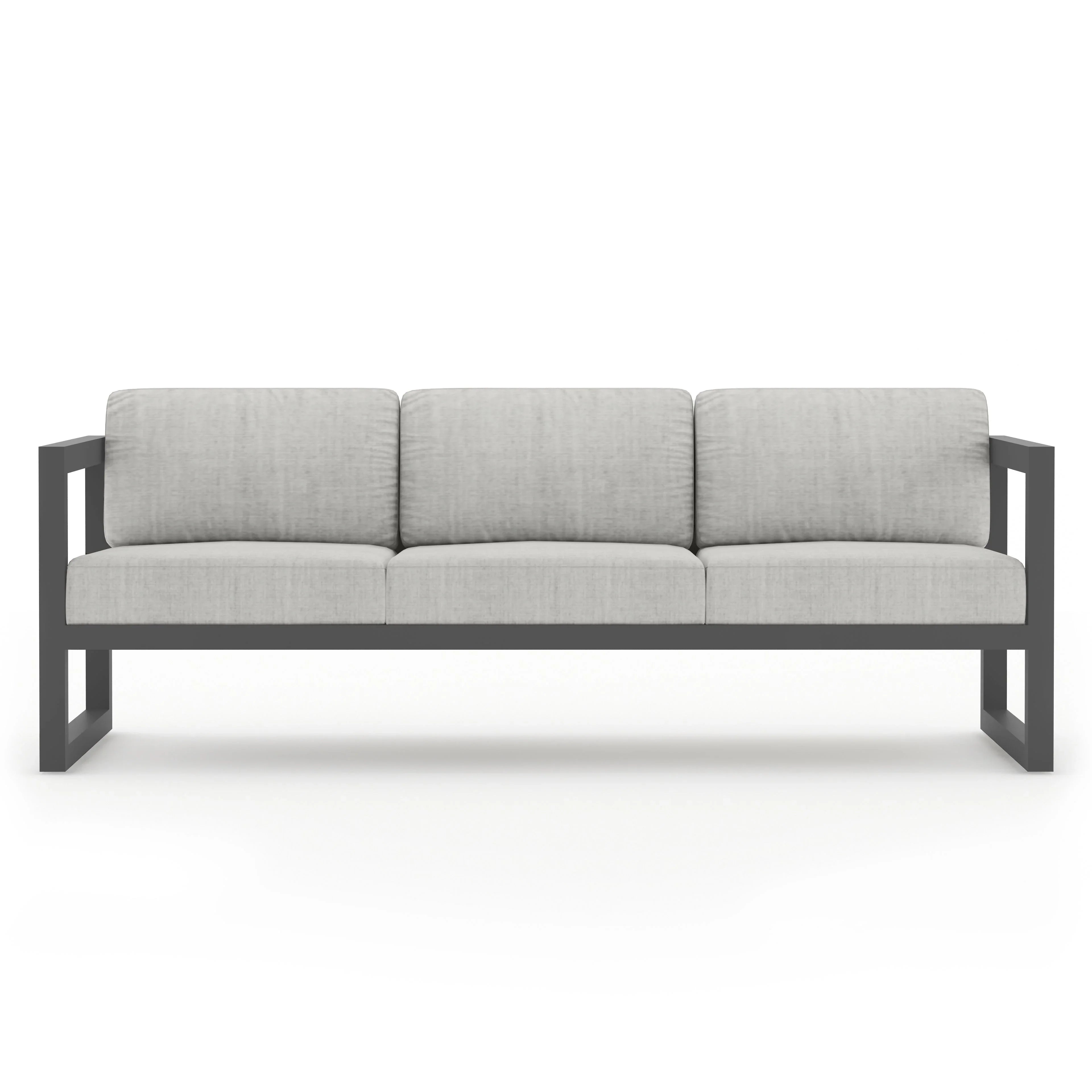 Avion Sofa#Finish_Slate#Fabric_Cast Silver