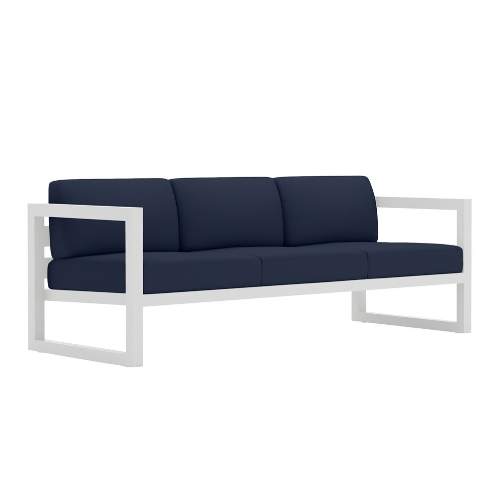 Avion Sofa#Finish_White#Fabric_Spectrum Indigo
