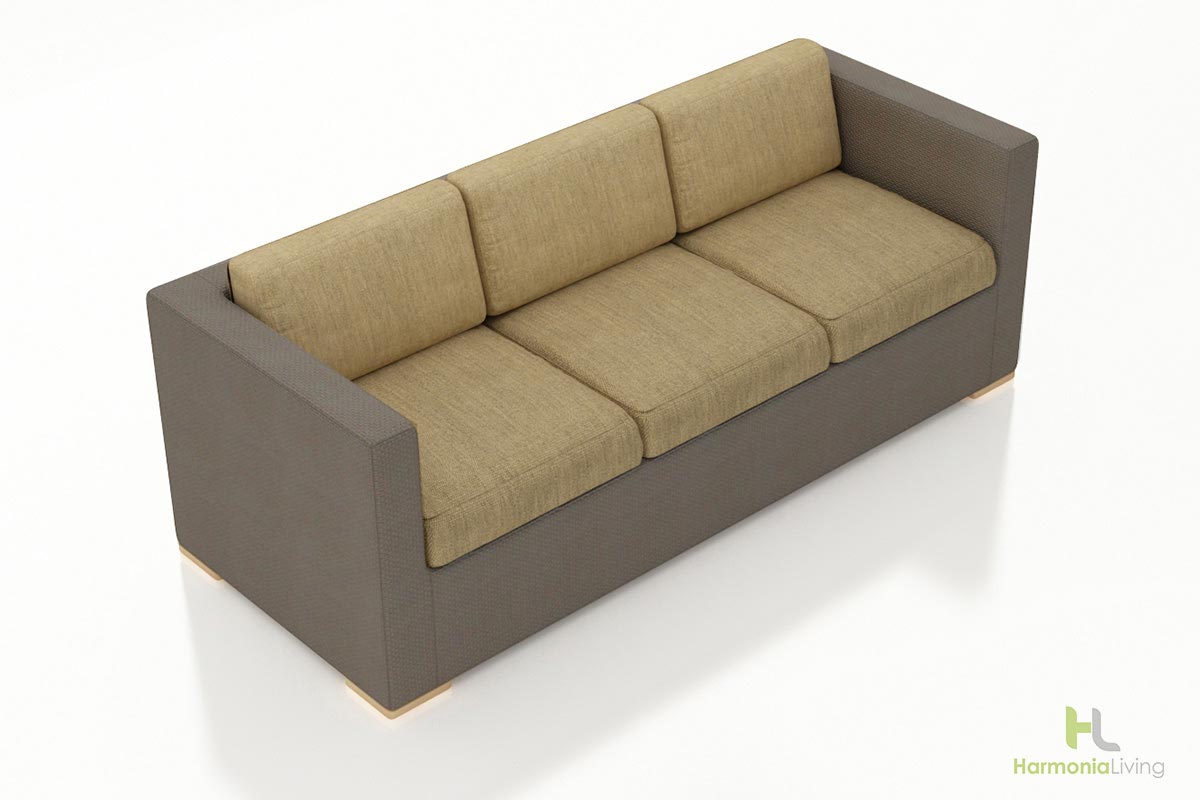 Element Sling Sofa - Heather Beige