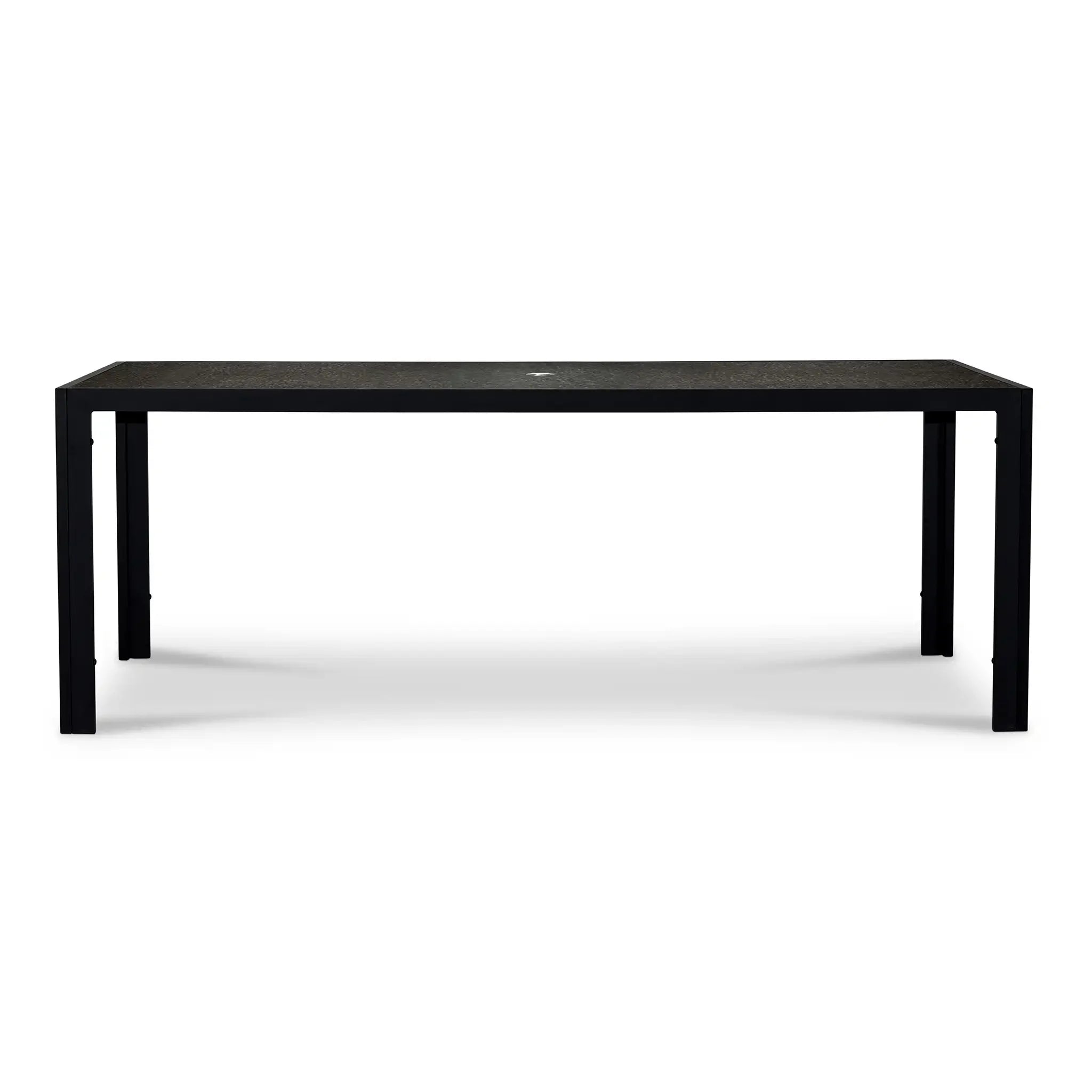 Pacifica 9 Piece Rectangular Dining Set#Finish_Black