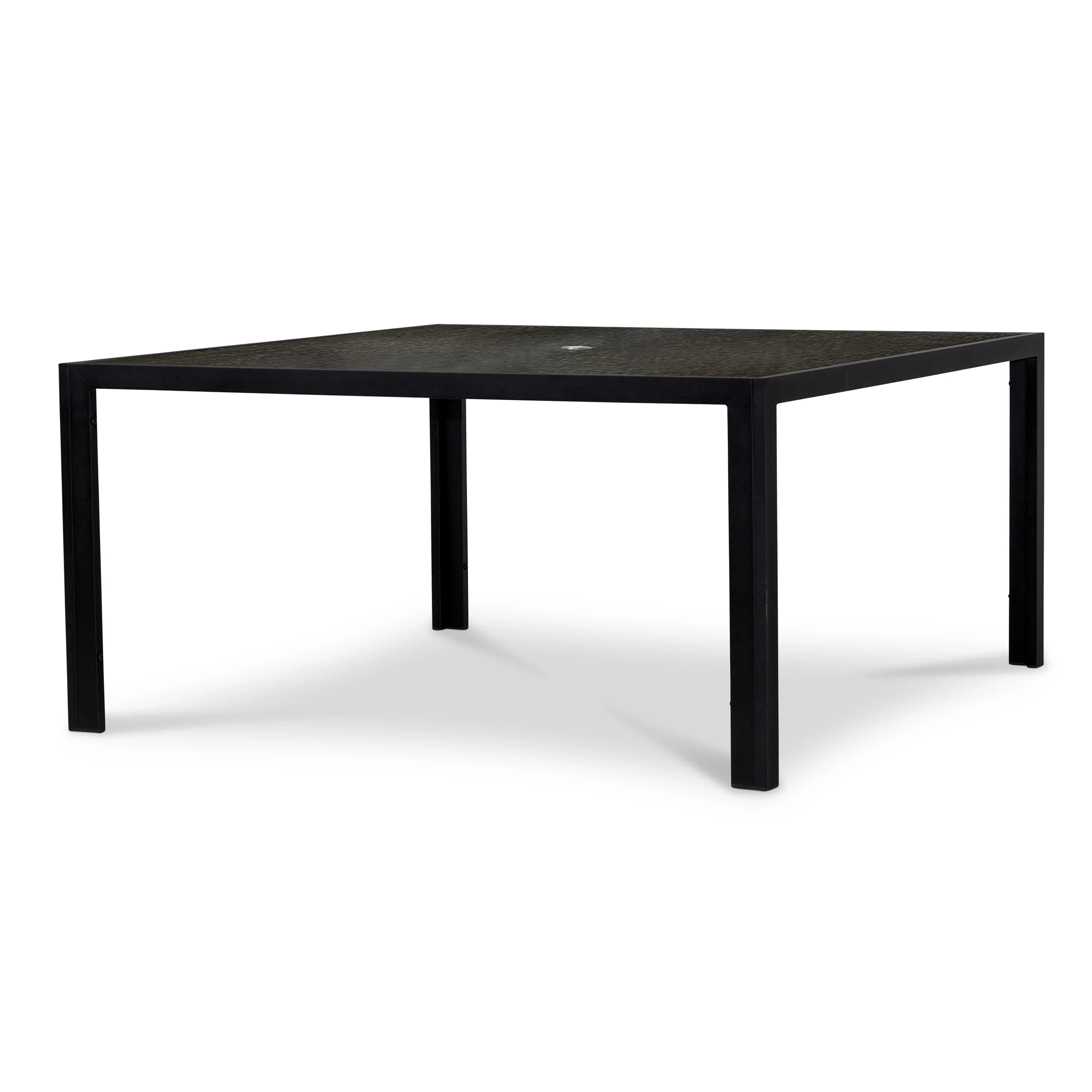 Pacifica 9 Piece Square Dining Set#Finish_Black