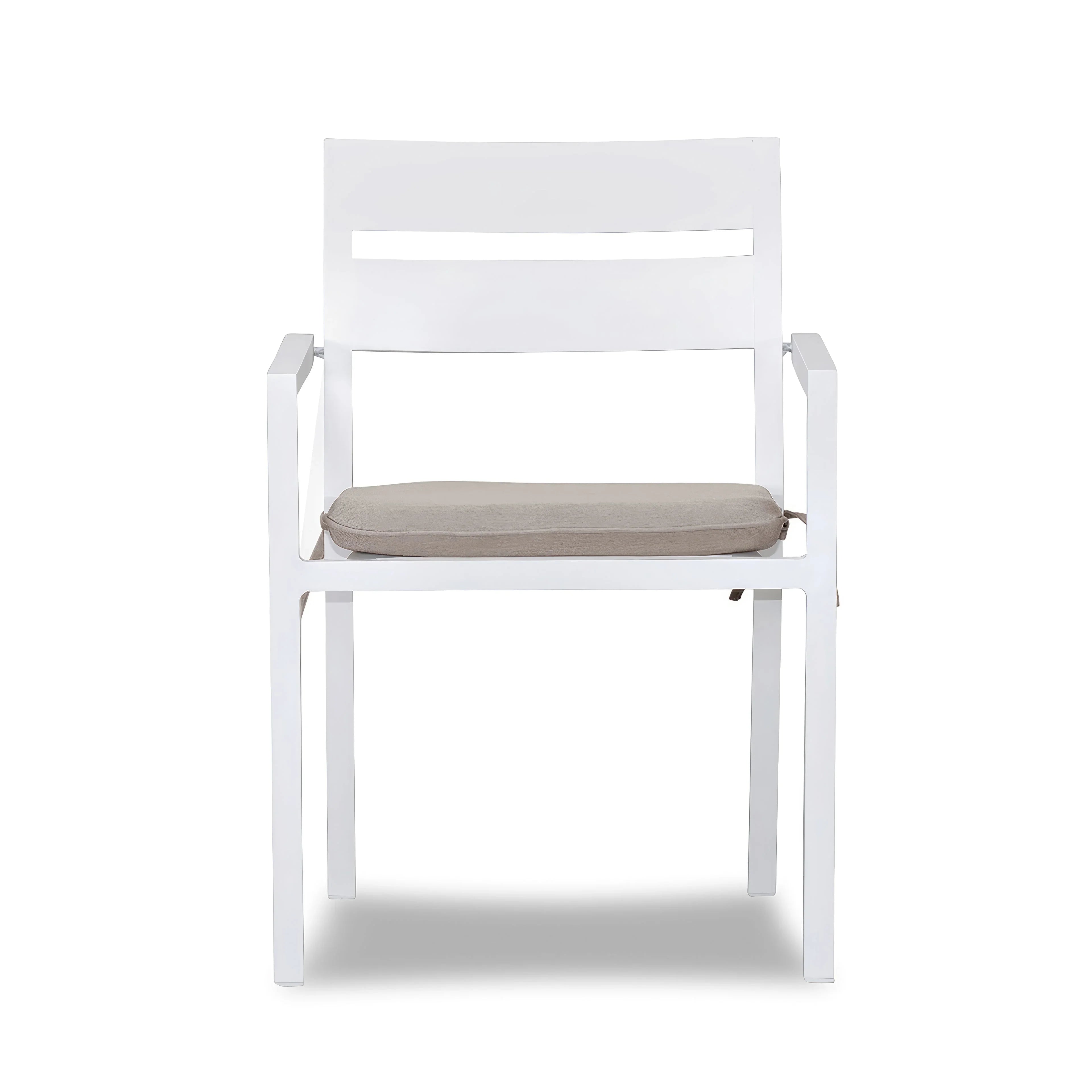 Pacifica 9 Piece Extendable Dining Set#Finish_White#Fabric_Cast Silver