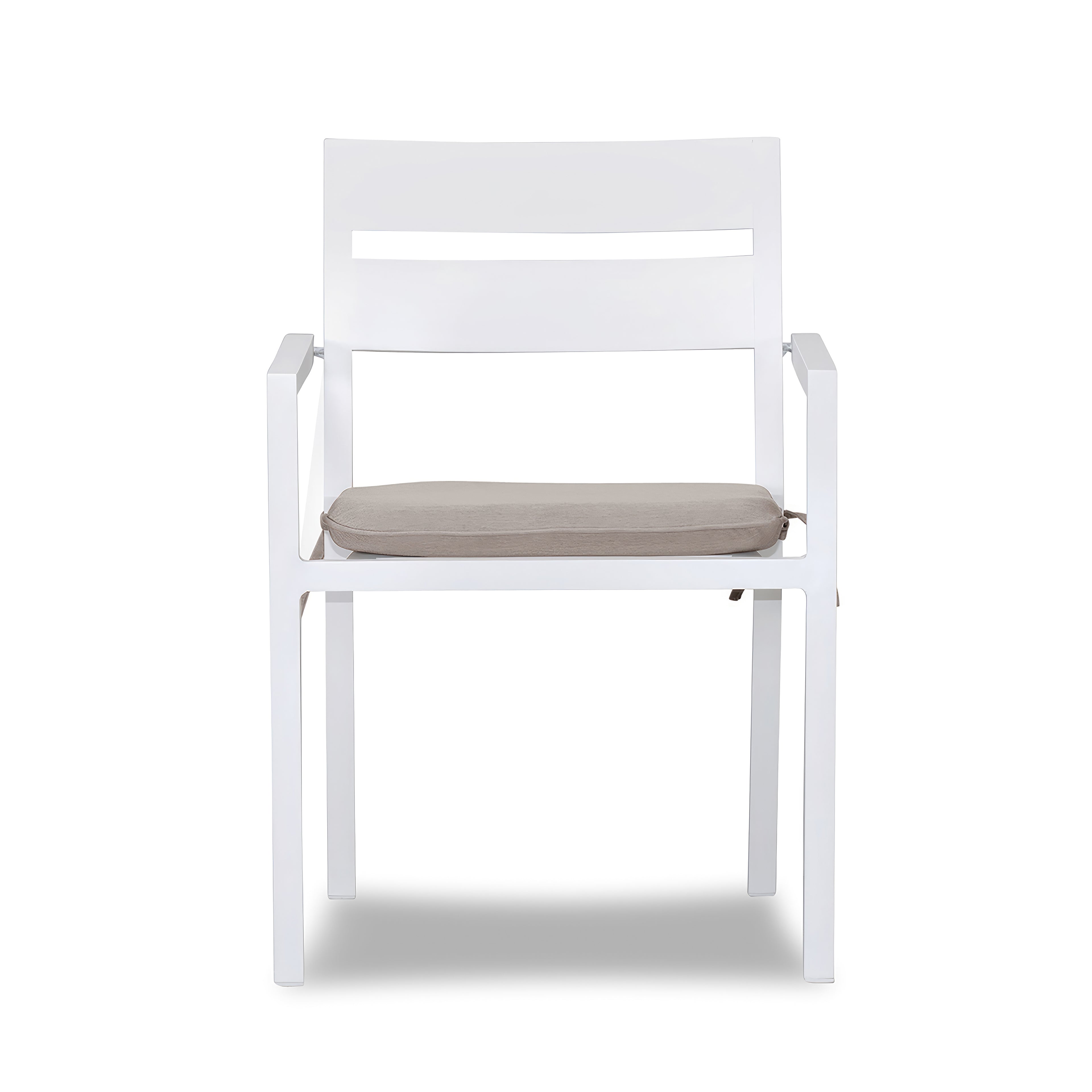 Pacifica 9 Piece Extendable Dining Set#Finish_White#Fabric_Cast Silver