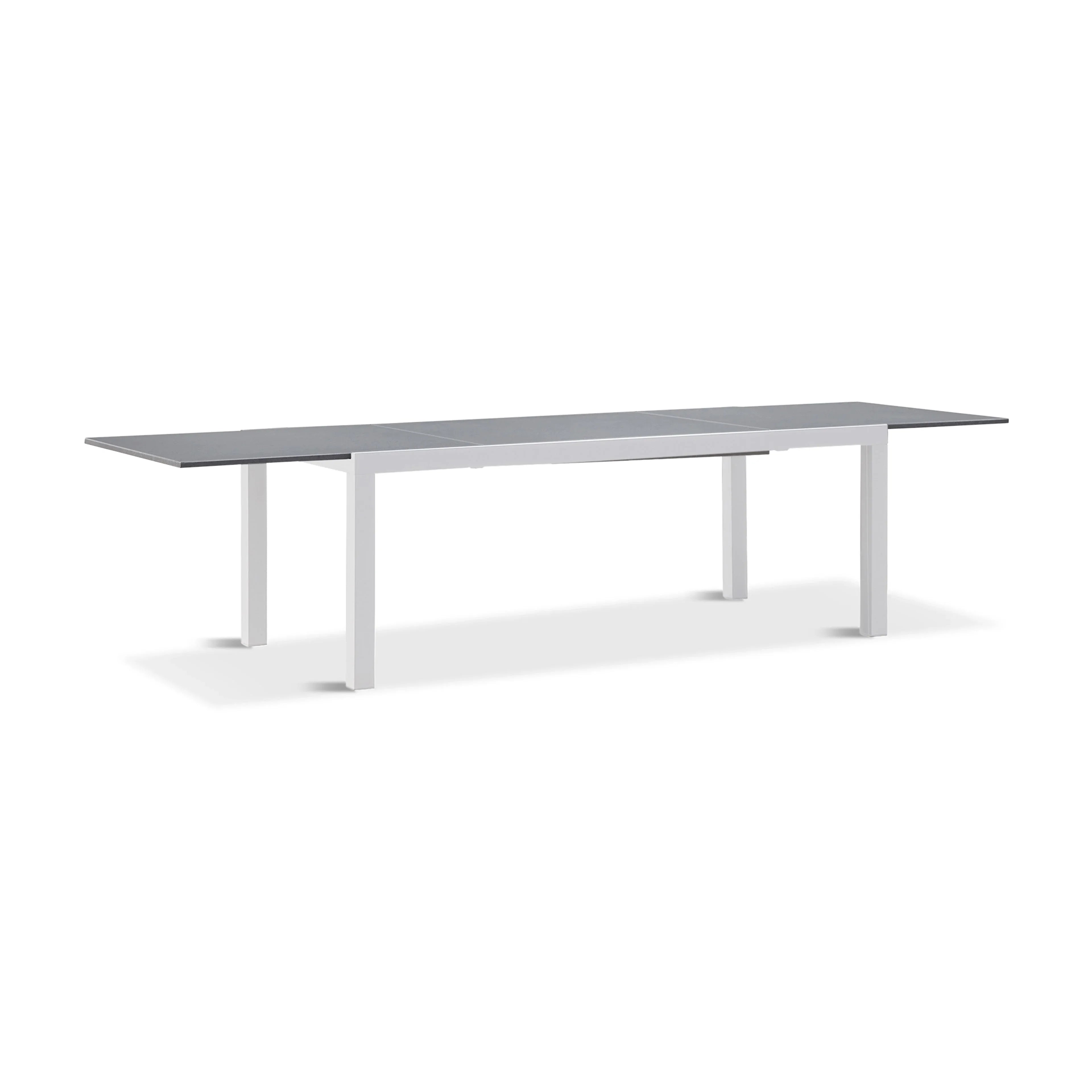 Pacifica 9 Piece Extendable Dining Set#Finish_White