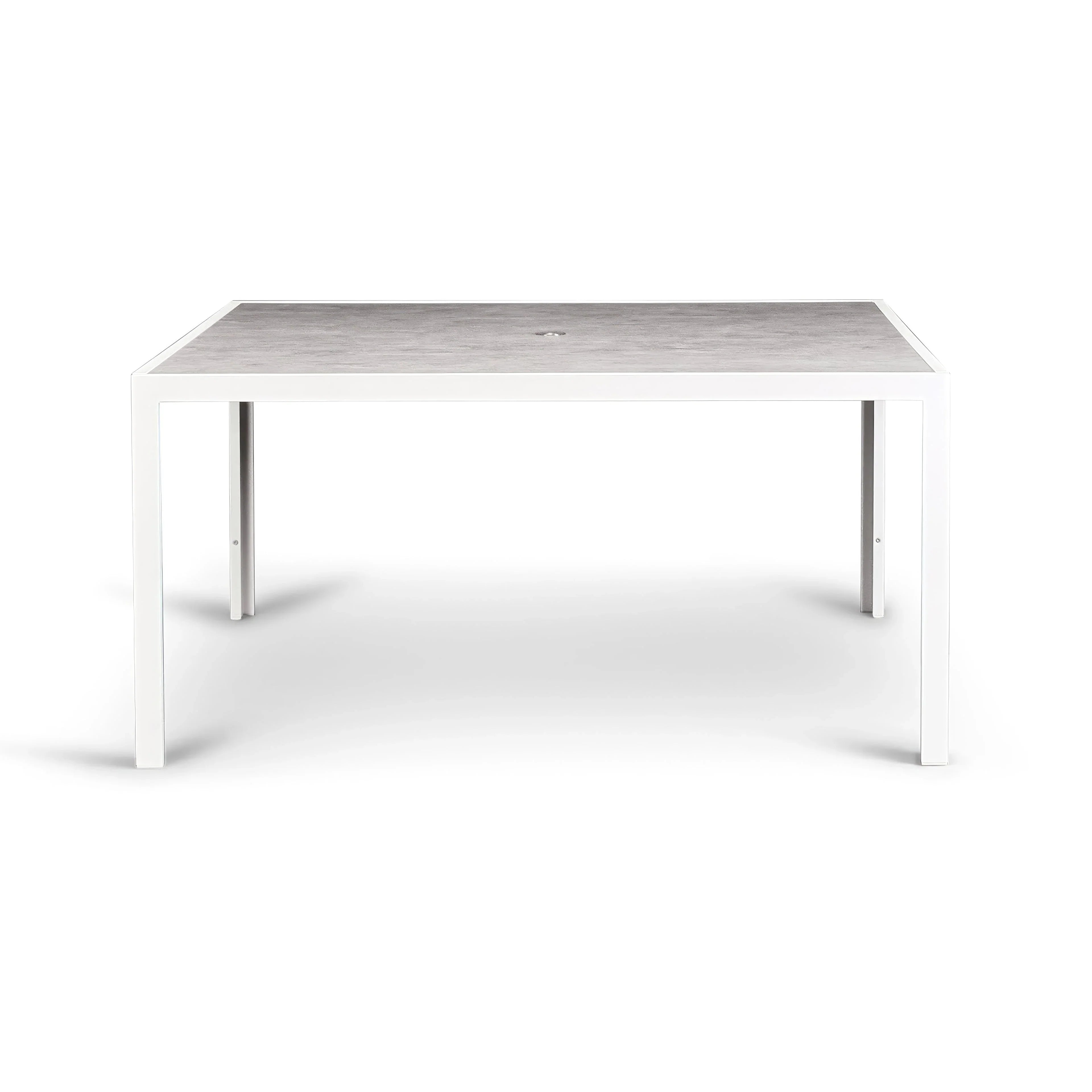 Pacifica 9 Piece Square Dining Set#Finish_White