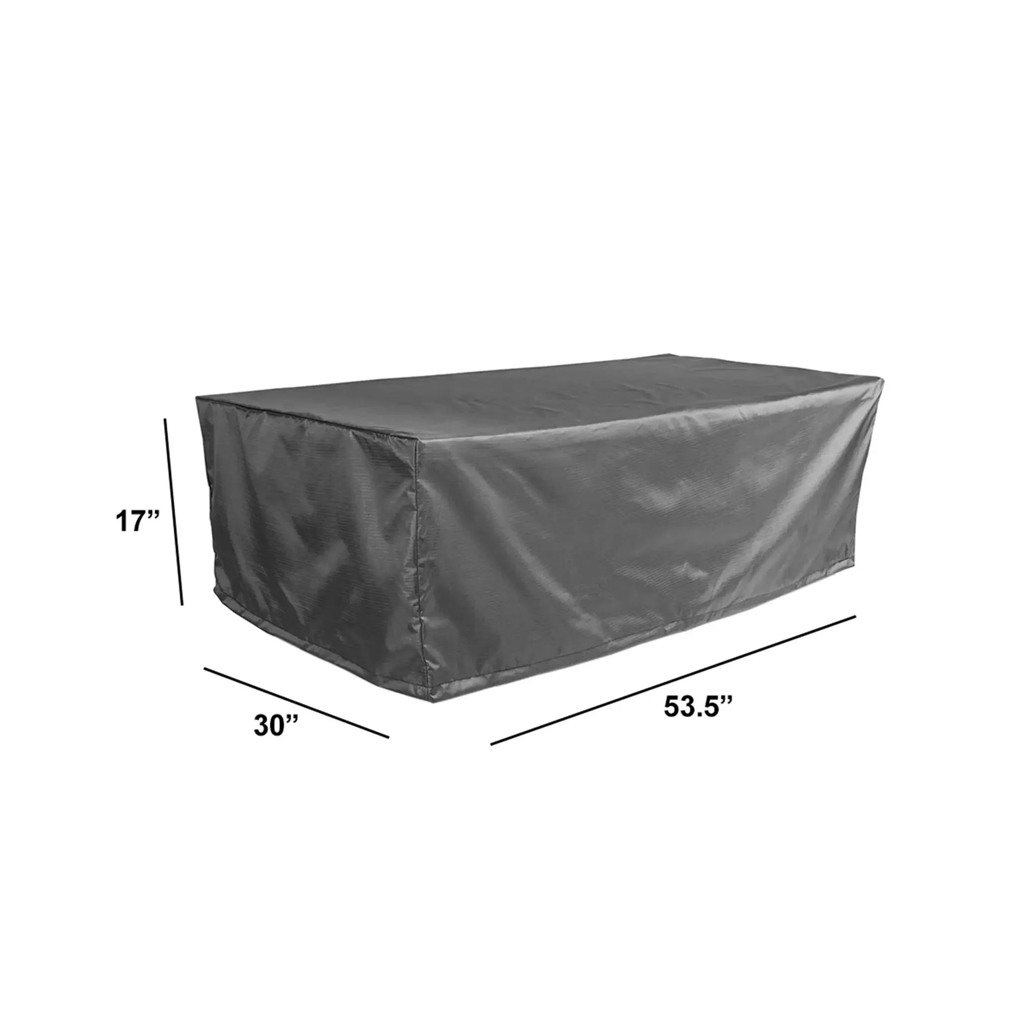 Harmonia Living WeatherX Furniture Cover-Double Ottoman 2