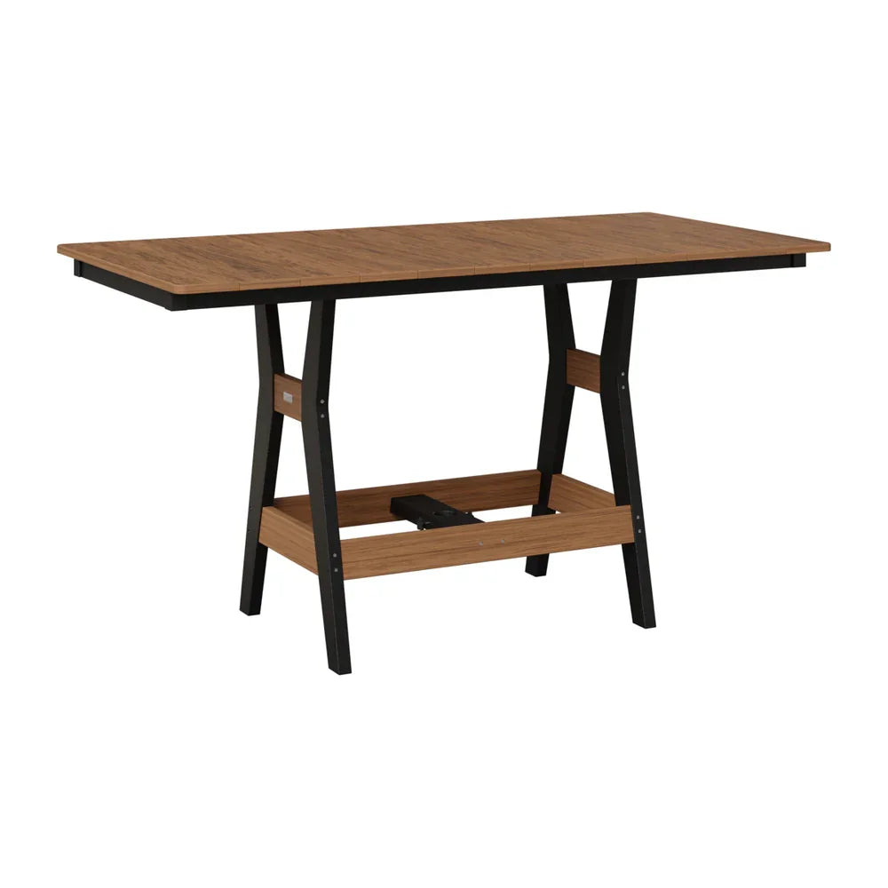 Harbor 33" X 66" Rectangular Dining Table - Hammered Top Finish