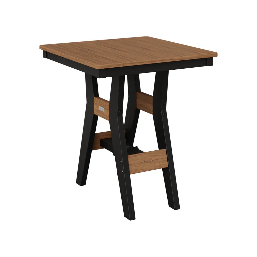 Harbor 28" Square Dining Table - Hammered Top Finish